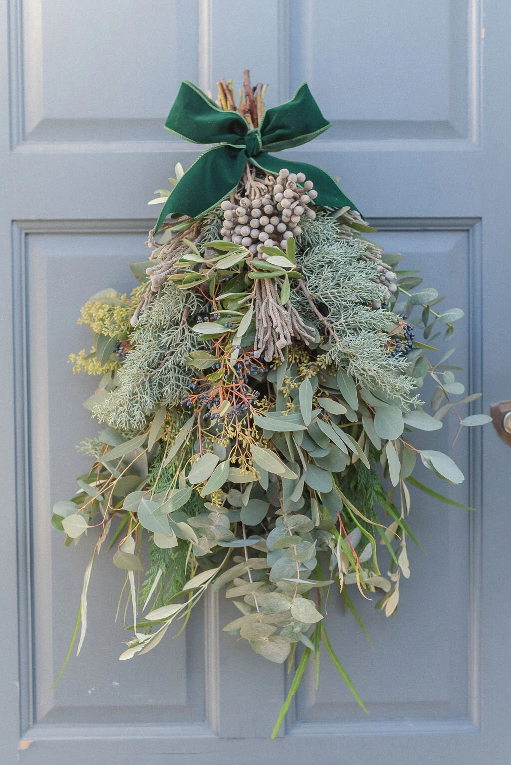 Tear Drop Christmas Wreath