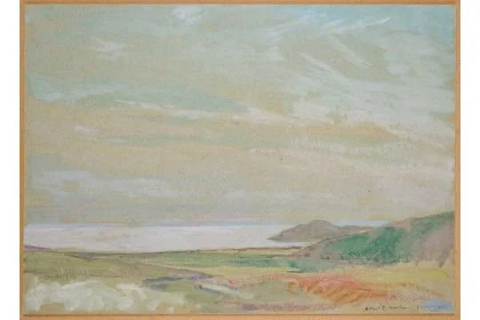 Albert Rutherston Coastal Landscape