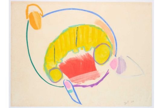 Trevor Bell Abstract Composition 2