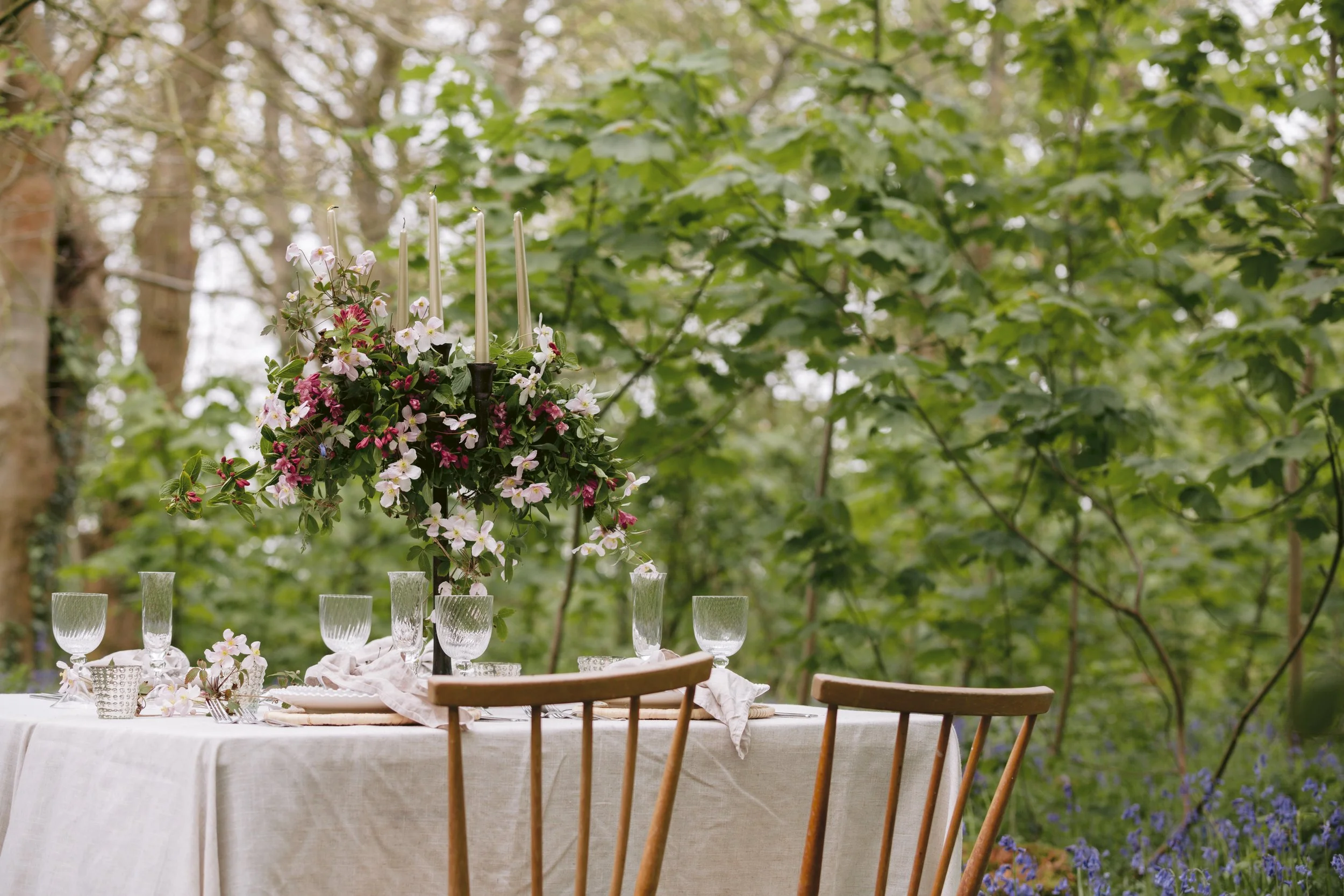 Bridal bouquet created by a wedding florist in London and West Sussex, using seasonal flowers and a soft, natural colour palette.