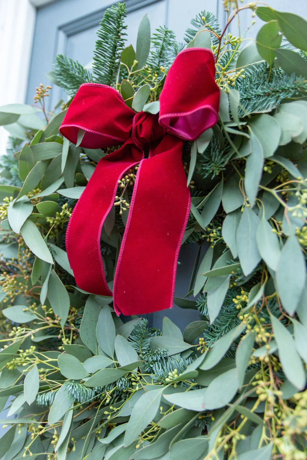 Berried Populous Christmas Wreath