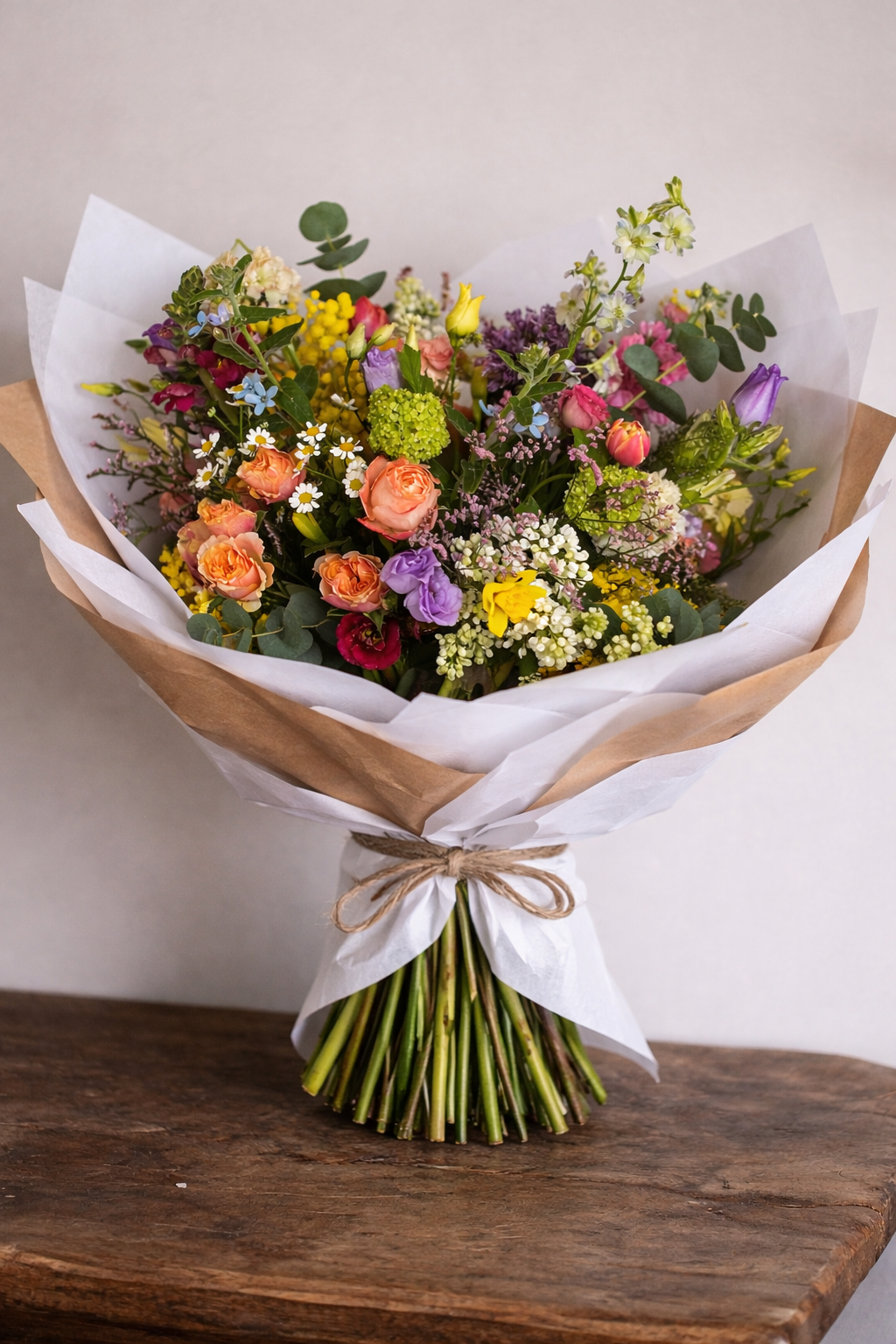 Spring Mother’s Day Bouquet - Seasonal Flower Delivery in London and West Sussex