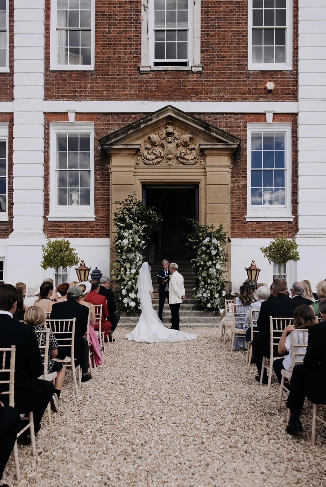 Wedding floral package for a small wedding in London and West Sussex, including a bespoke bridal bouquet and coordinated floral details.