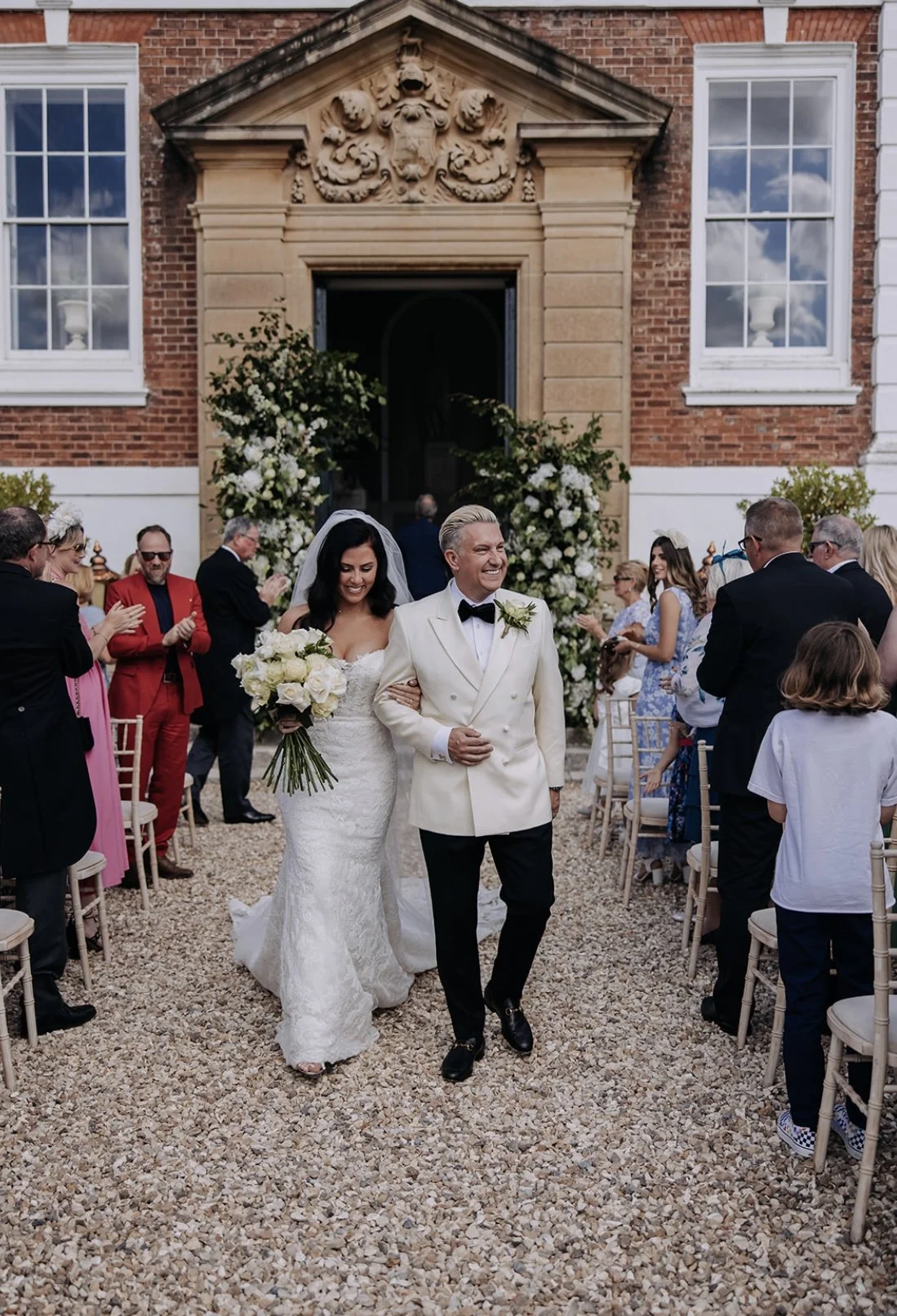Wedding floral package for a small wedding in London and West Sussex, including a bespoke bridal bouquet and coordinated floral details.
