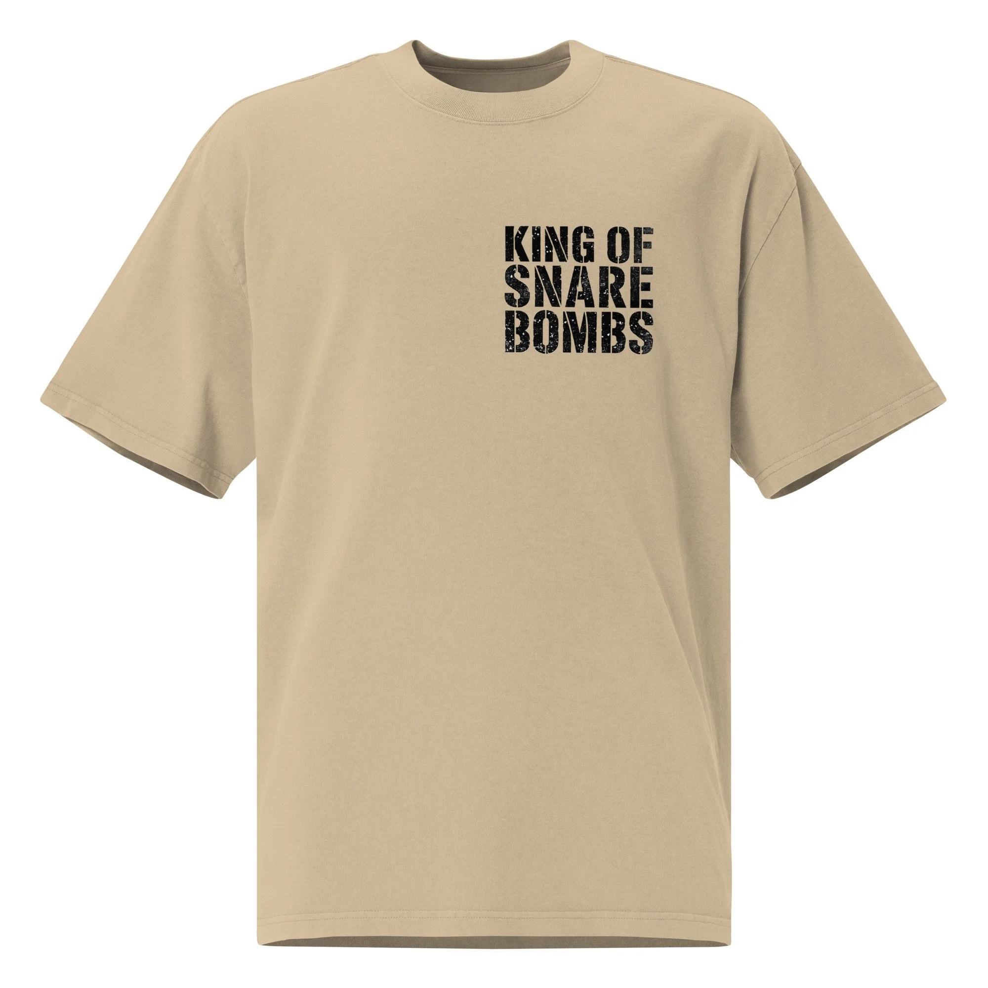 King of Snare Bombs Pocket Print Tee