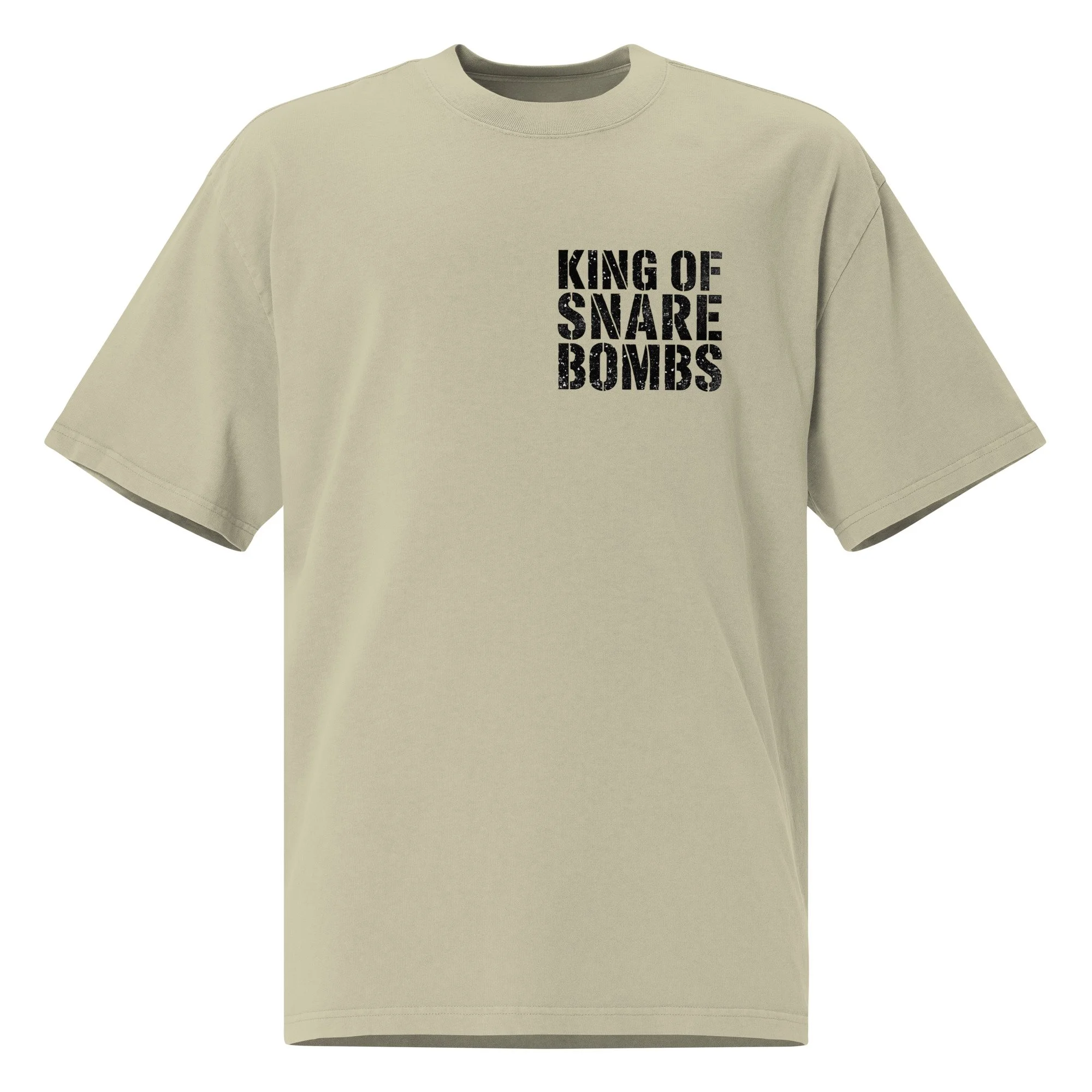 King of Snare Bombs Pocket Print Tee
