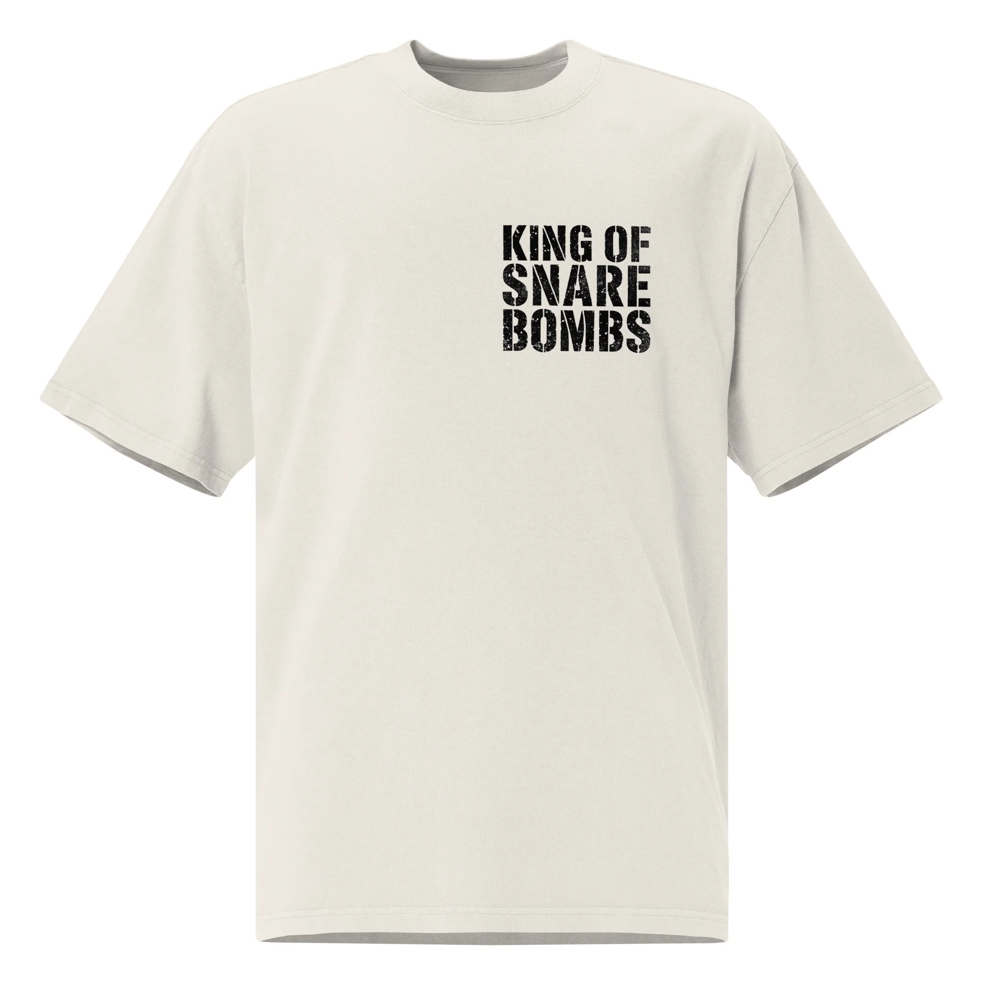 King of Snare Bombs Pocket Print Tee