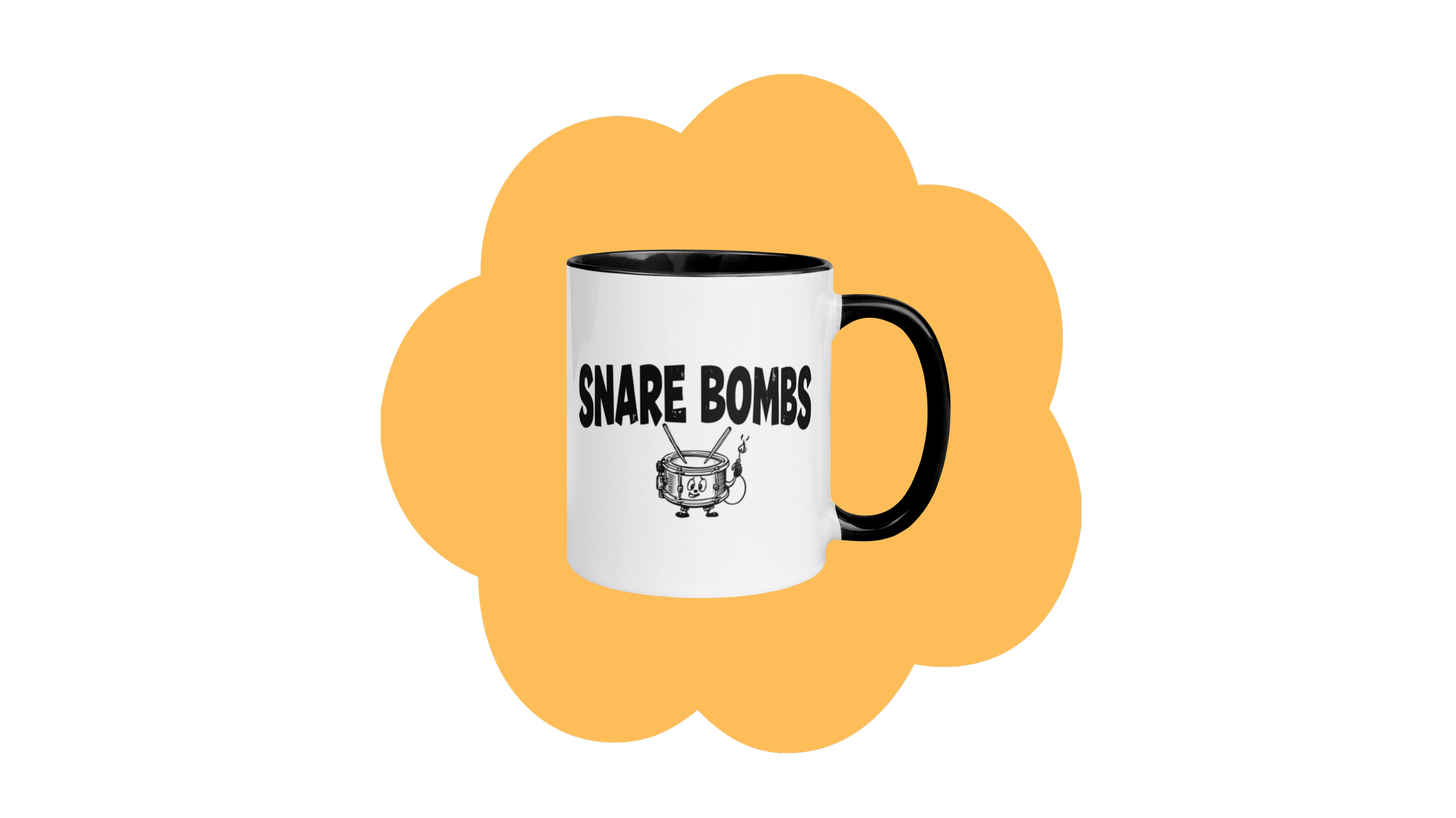 Snare Bomb Cartoon Mug