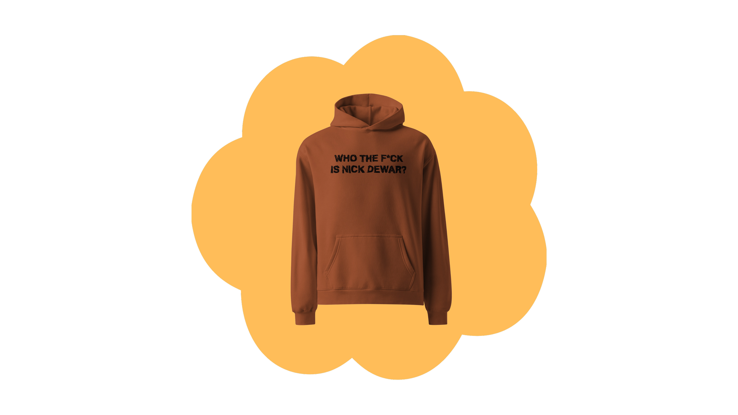 Who TF Oversized Hoodie