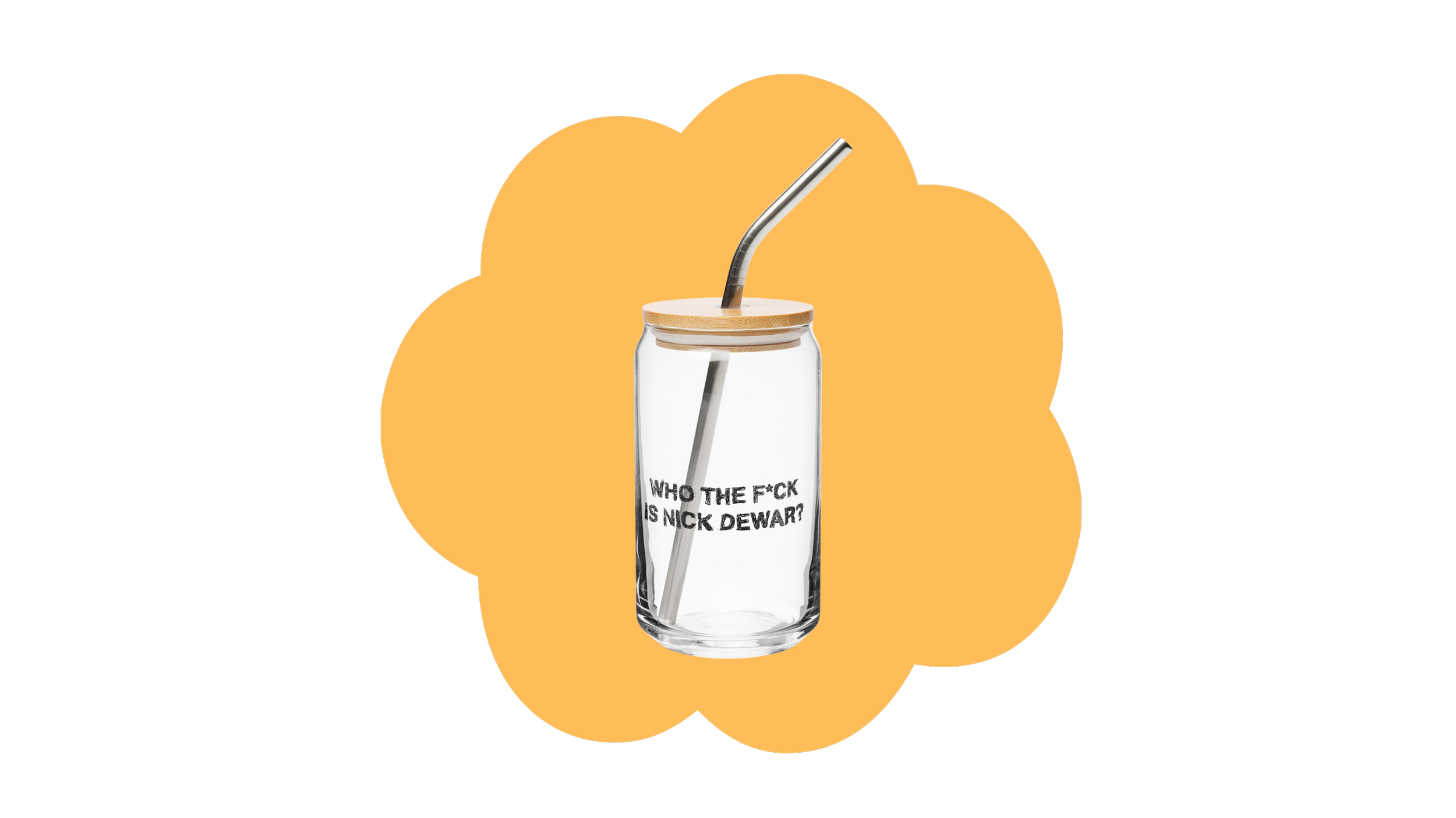 Who TF Can-shaped Glass