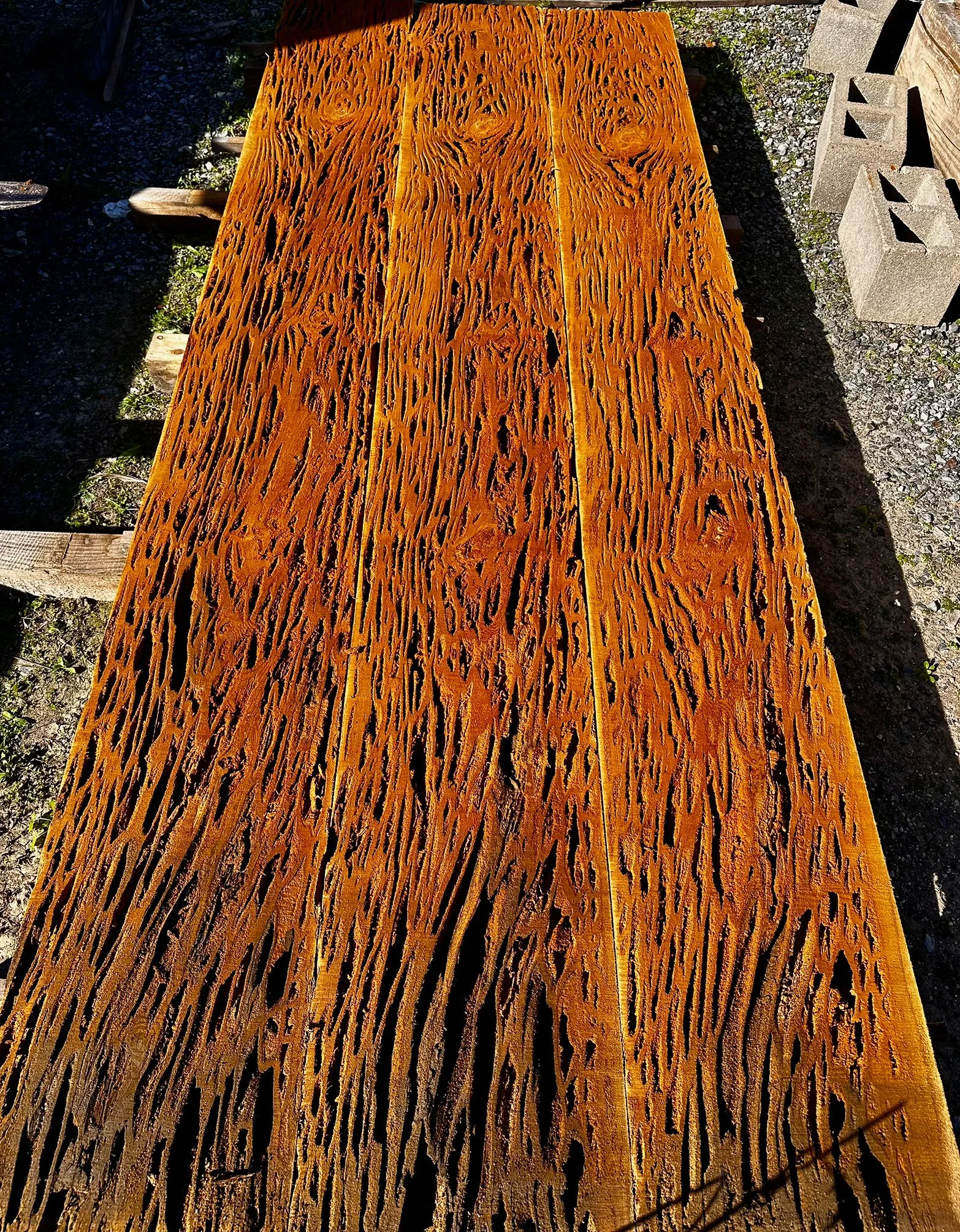 pecky cypress boards
