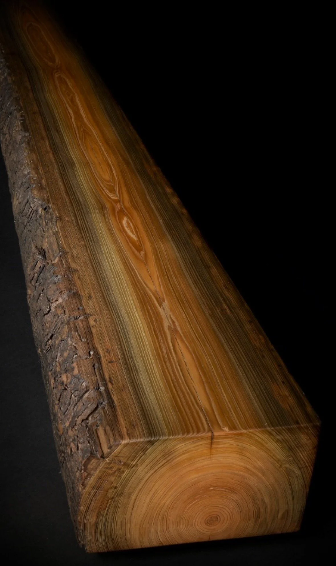 custom live edge fireplace mantle unique cypress wood