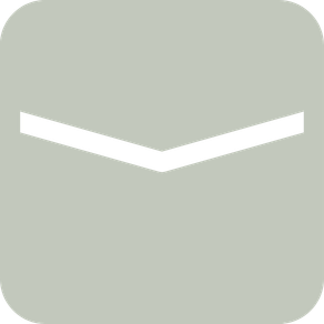 A minimalist icon of a black check mark on a light gray background.