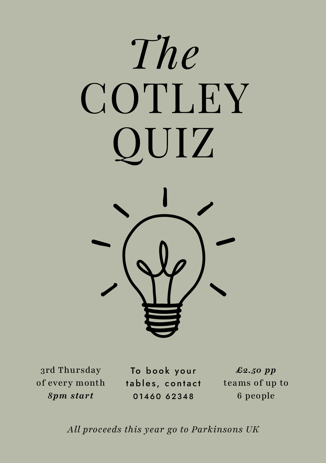 Cath's Cotley Quiz