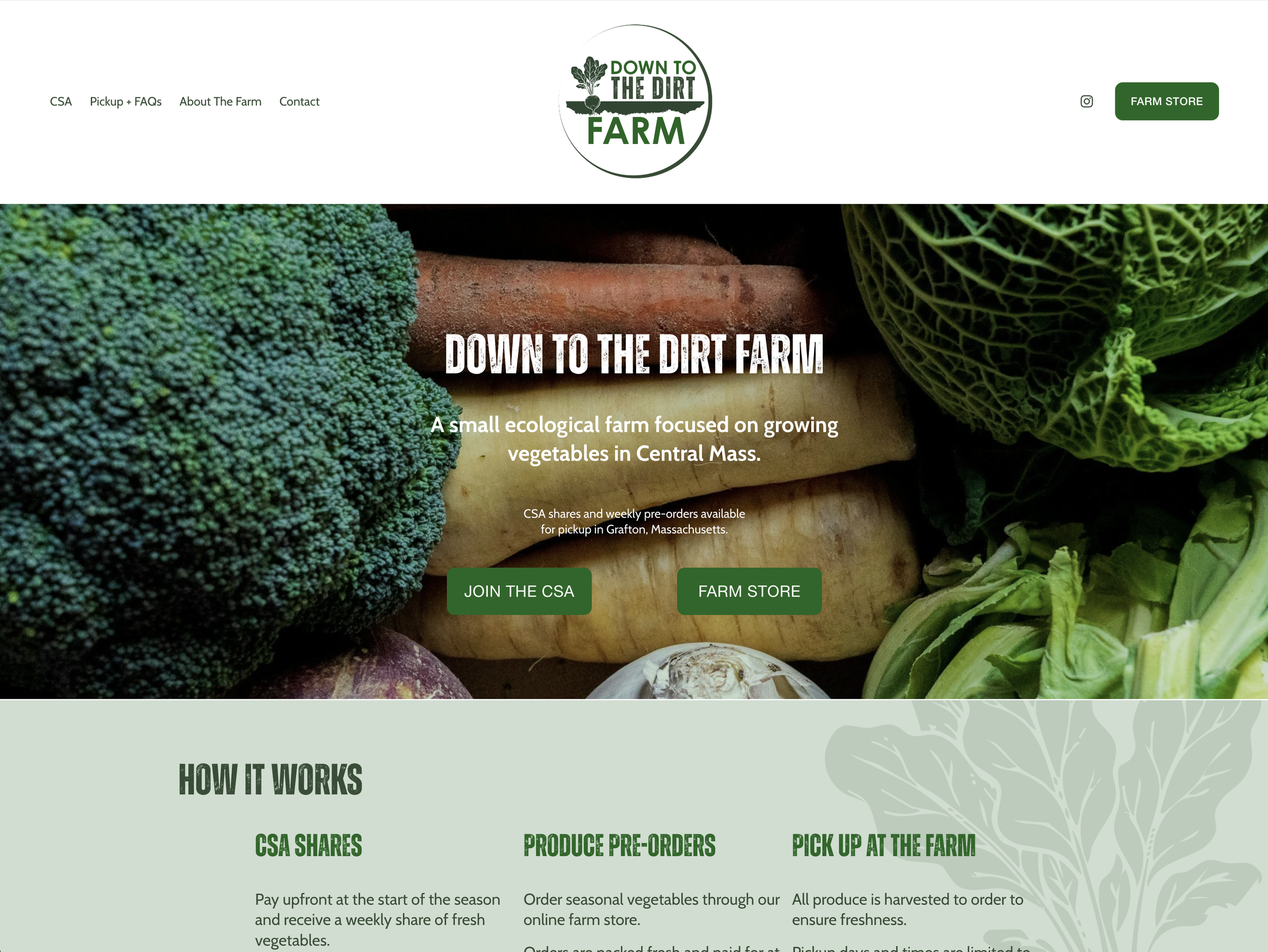 Down to The Dirt Farm