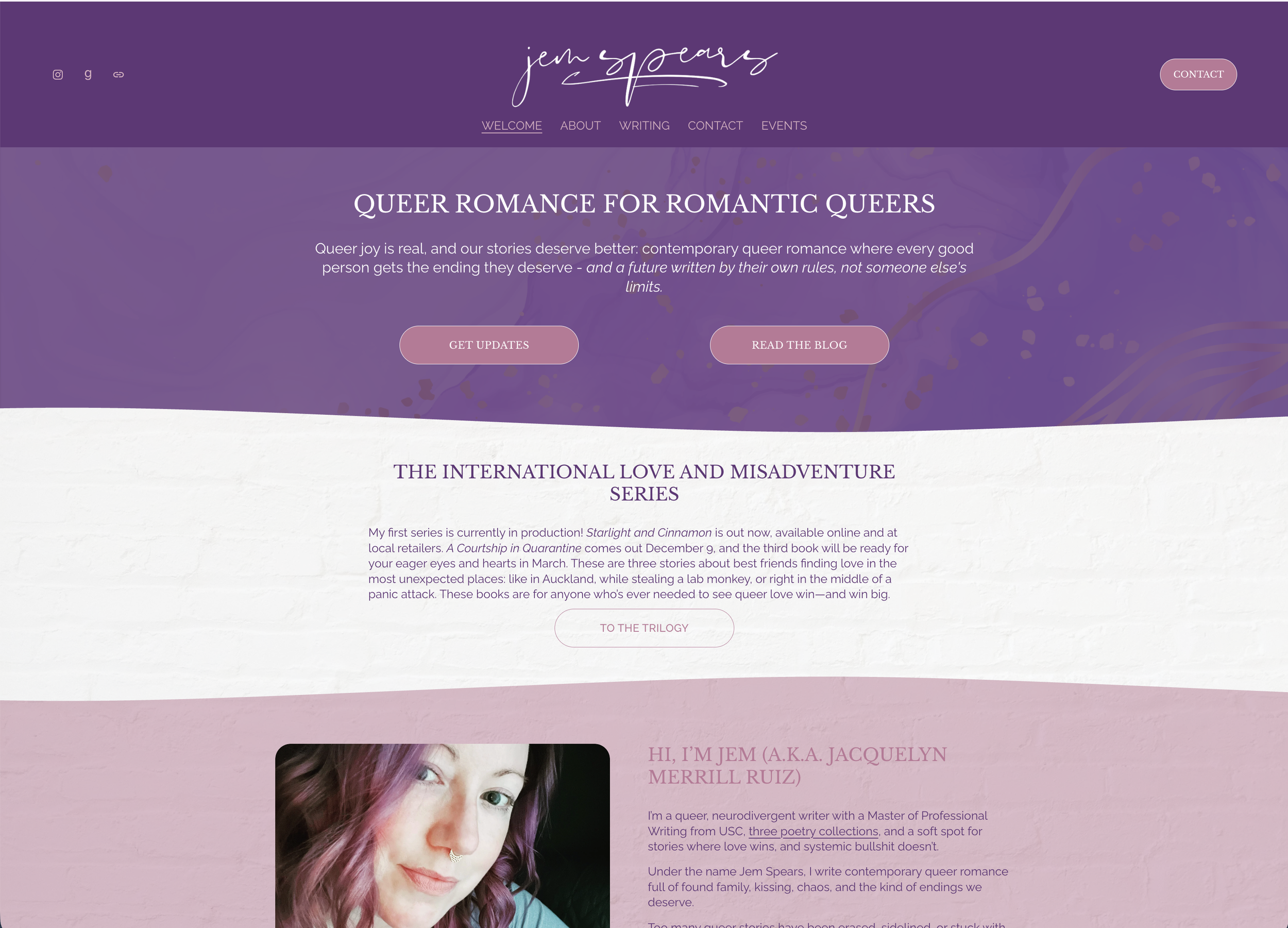 Jem Spears - Queer Author