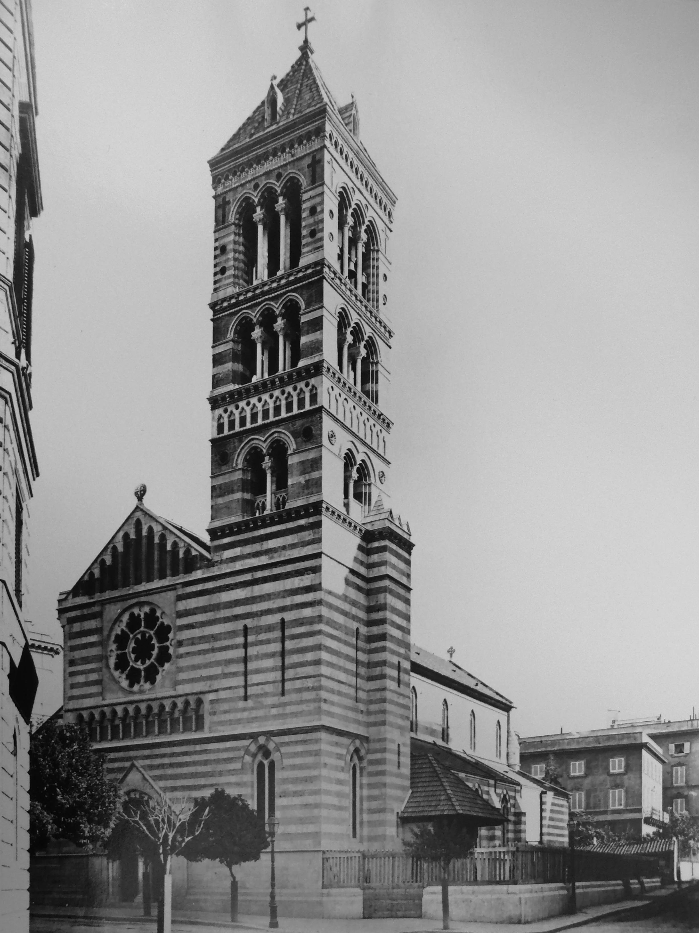 St Paul's Within-the-Walls (1872-6), Via Nazionale , Rome, by G. E. Street (Paul Mellon Centre Collections)