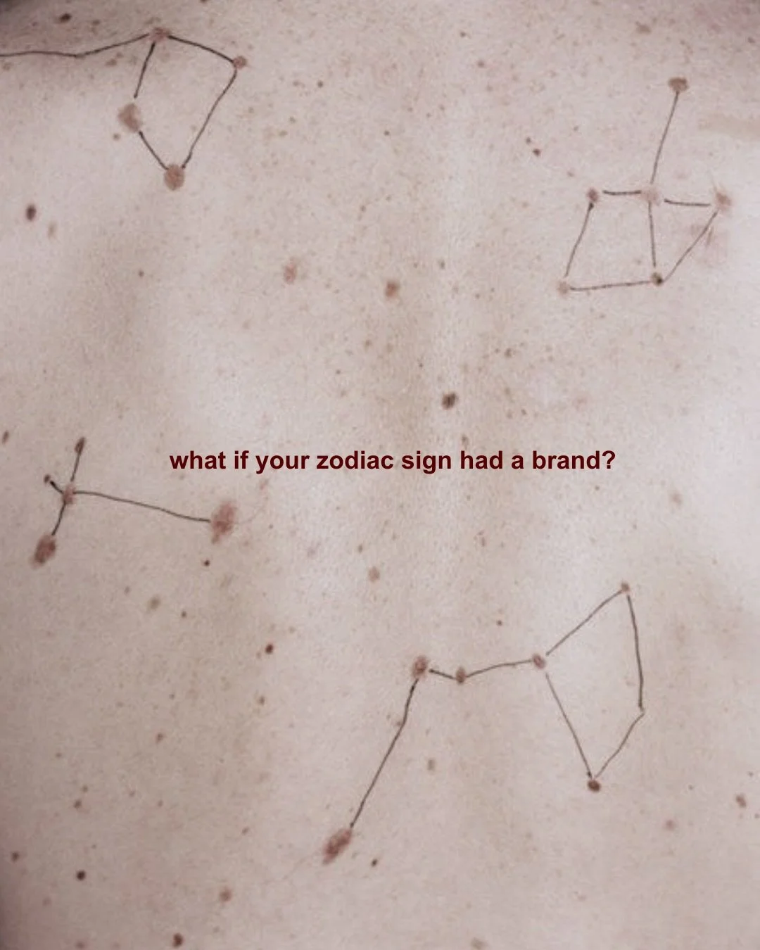 The earth signs as brands. An exercise in understanding, demonstrating how Hot Fuss can translate a vibe into visuals.
