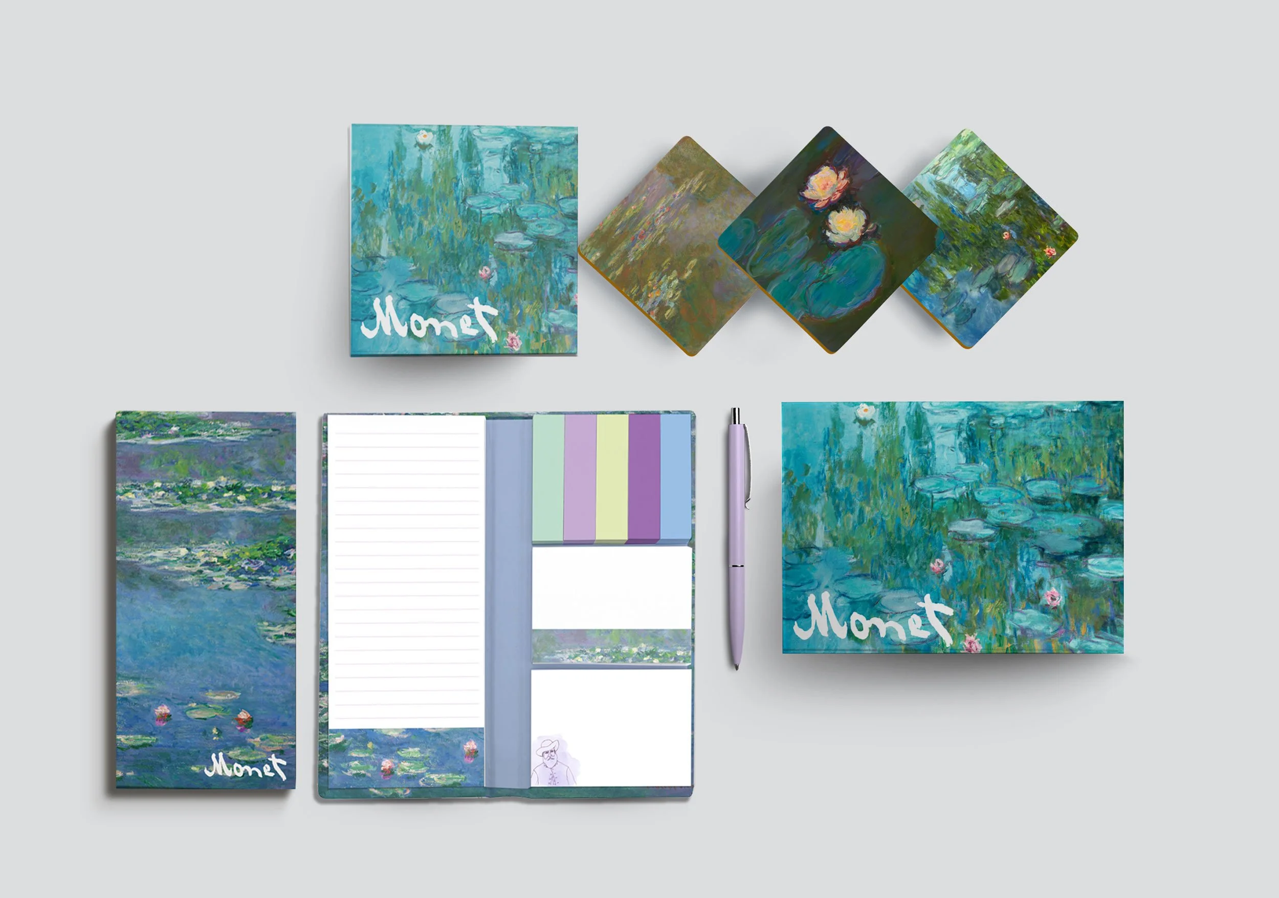 Monet Series of Stationery