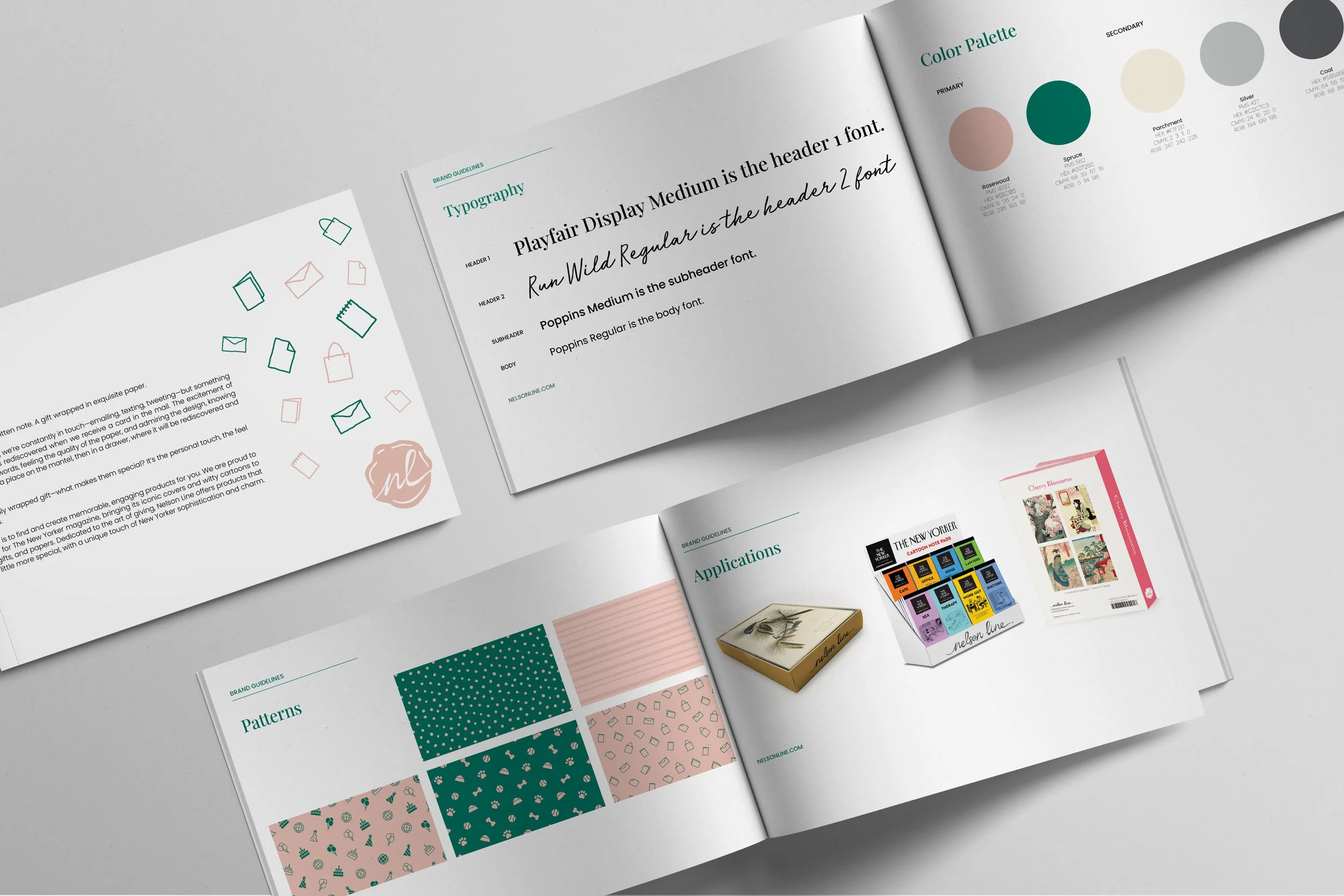 Was involved in the creative direction of the branding guide