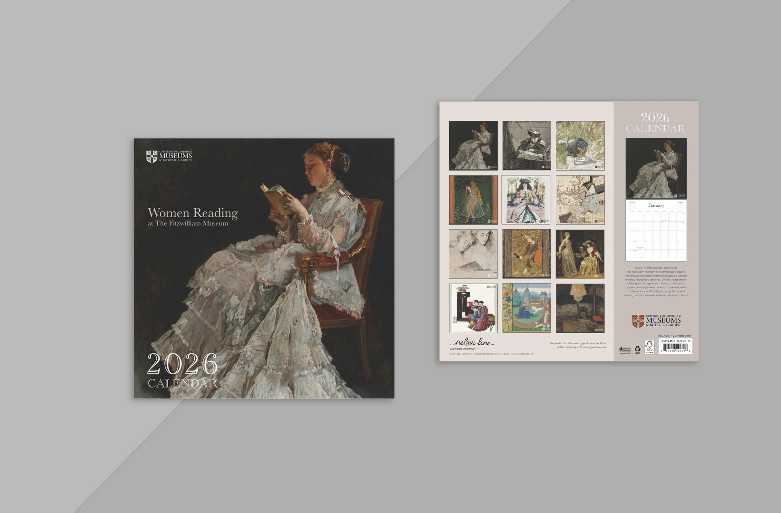 12 x 12 Wall Calendar - 18 skus 