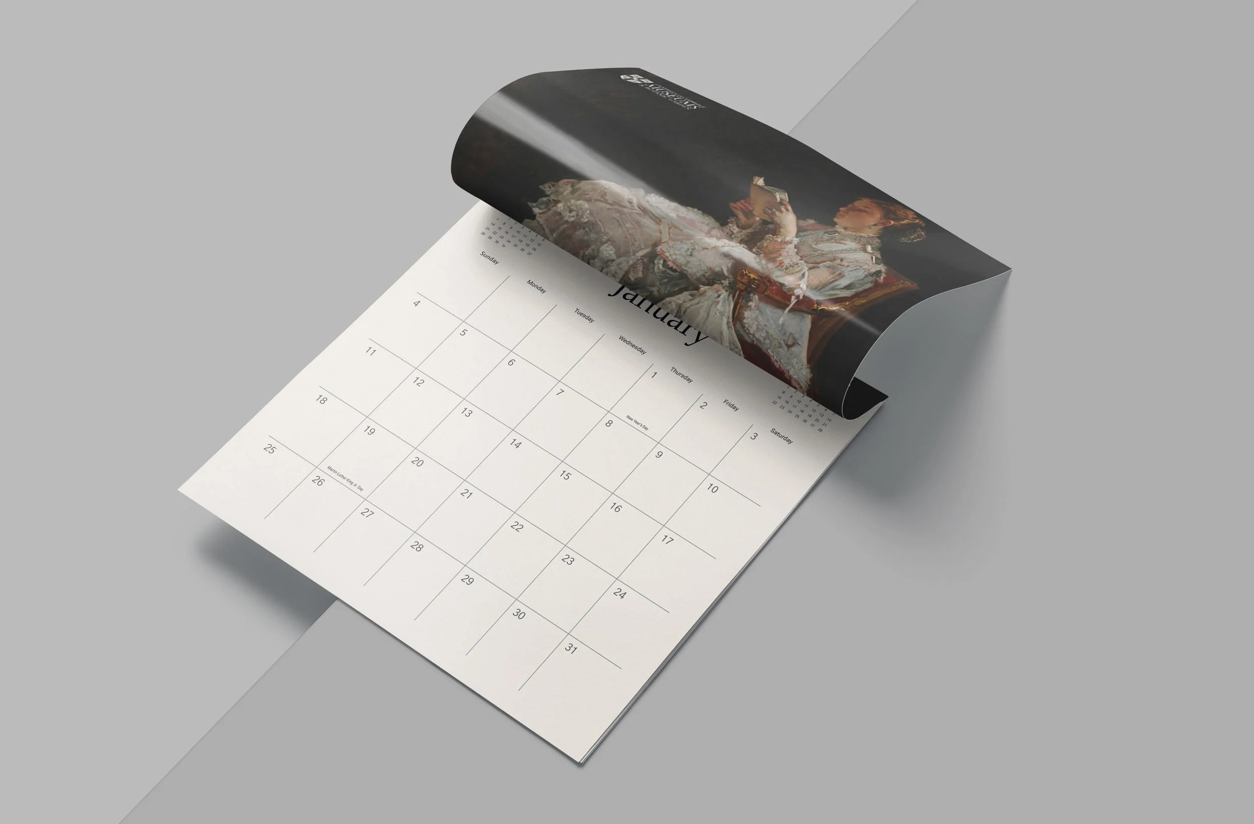 12 x 12 calendar inside 