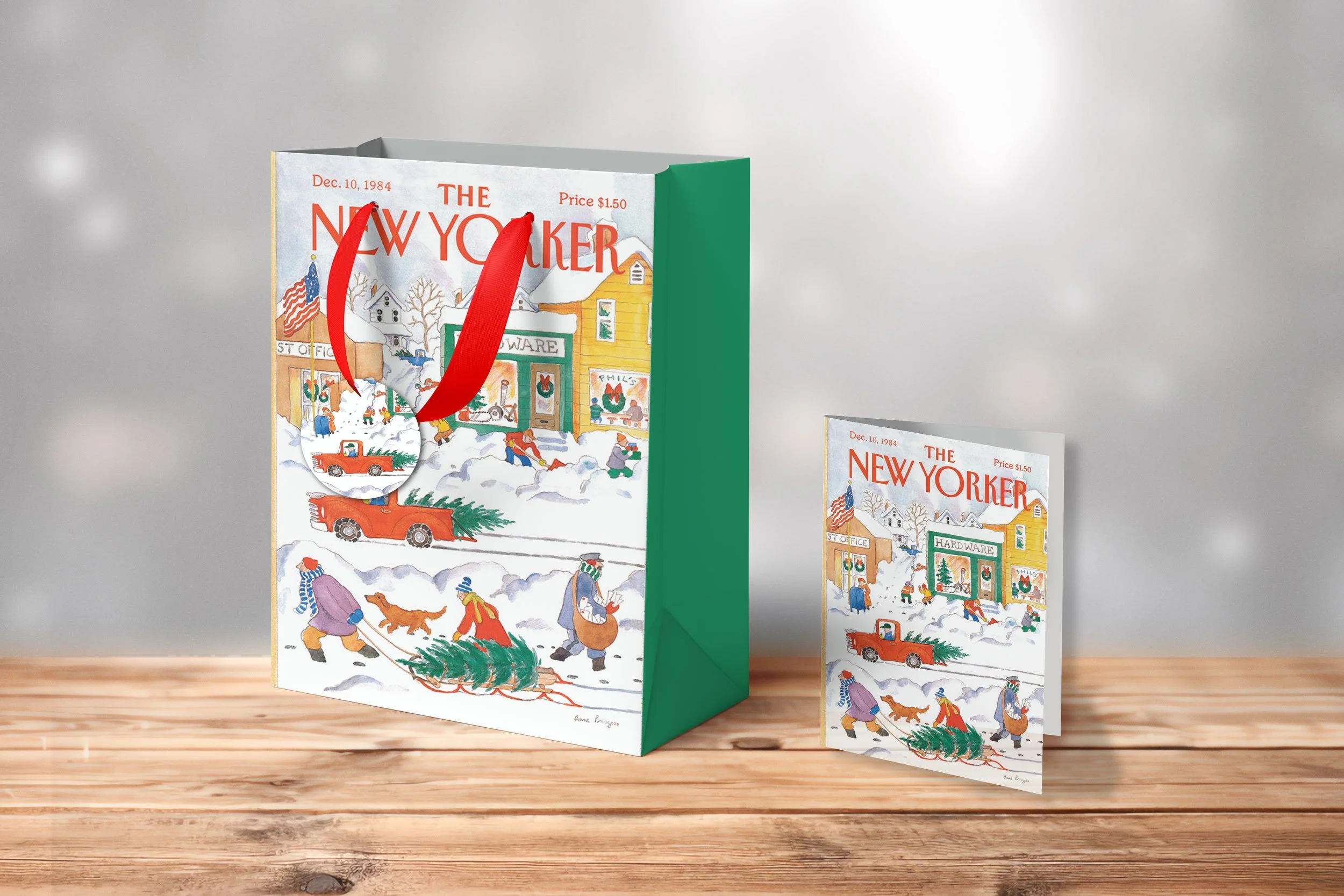 Holiday gift bags - 8 skus updated yearly