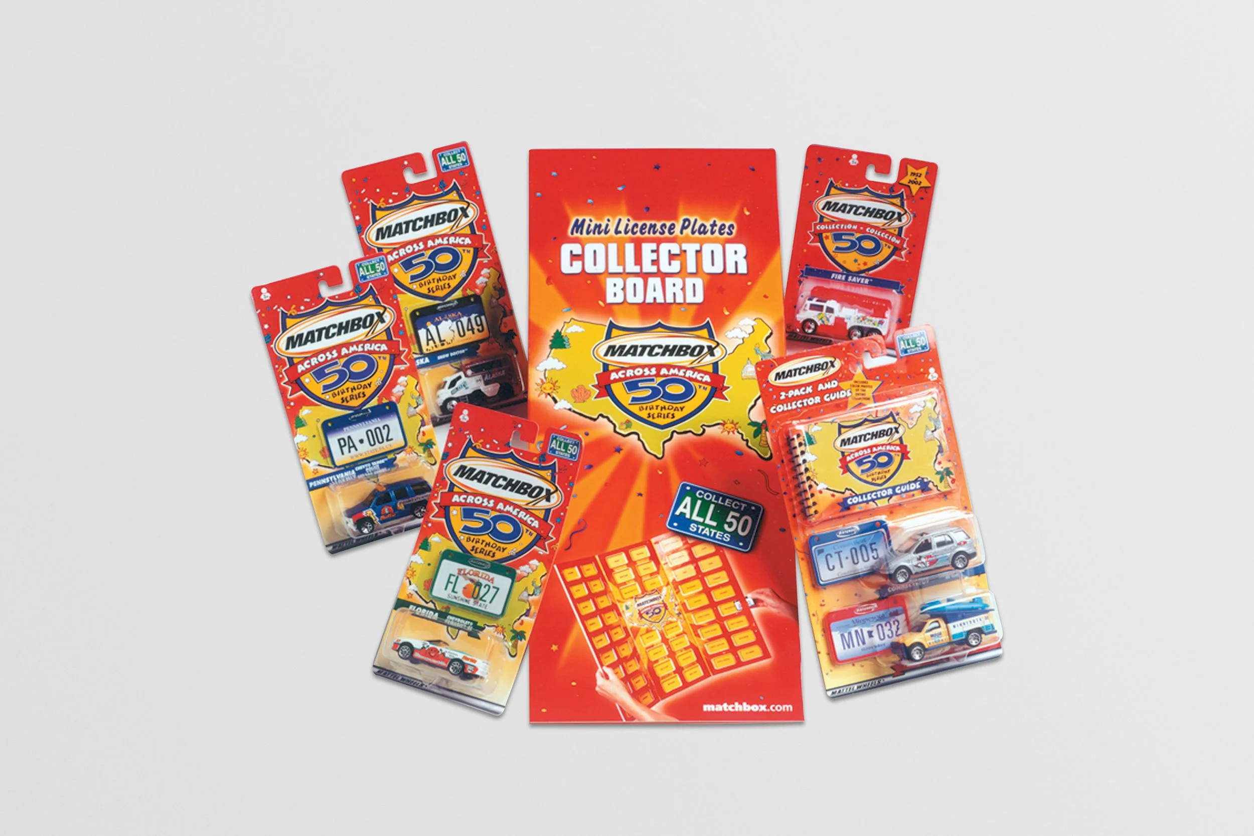 Assisted in the design of a promotional program for the 50th Anniversary of Matchbox