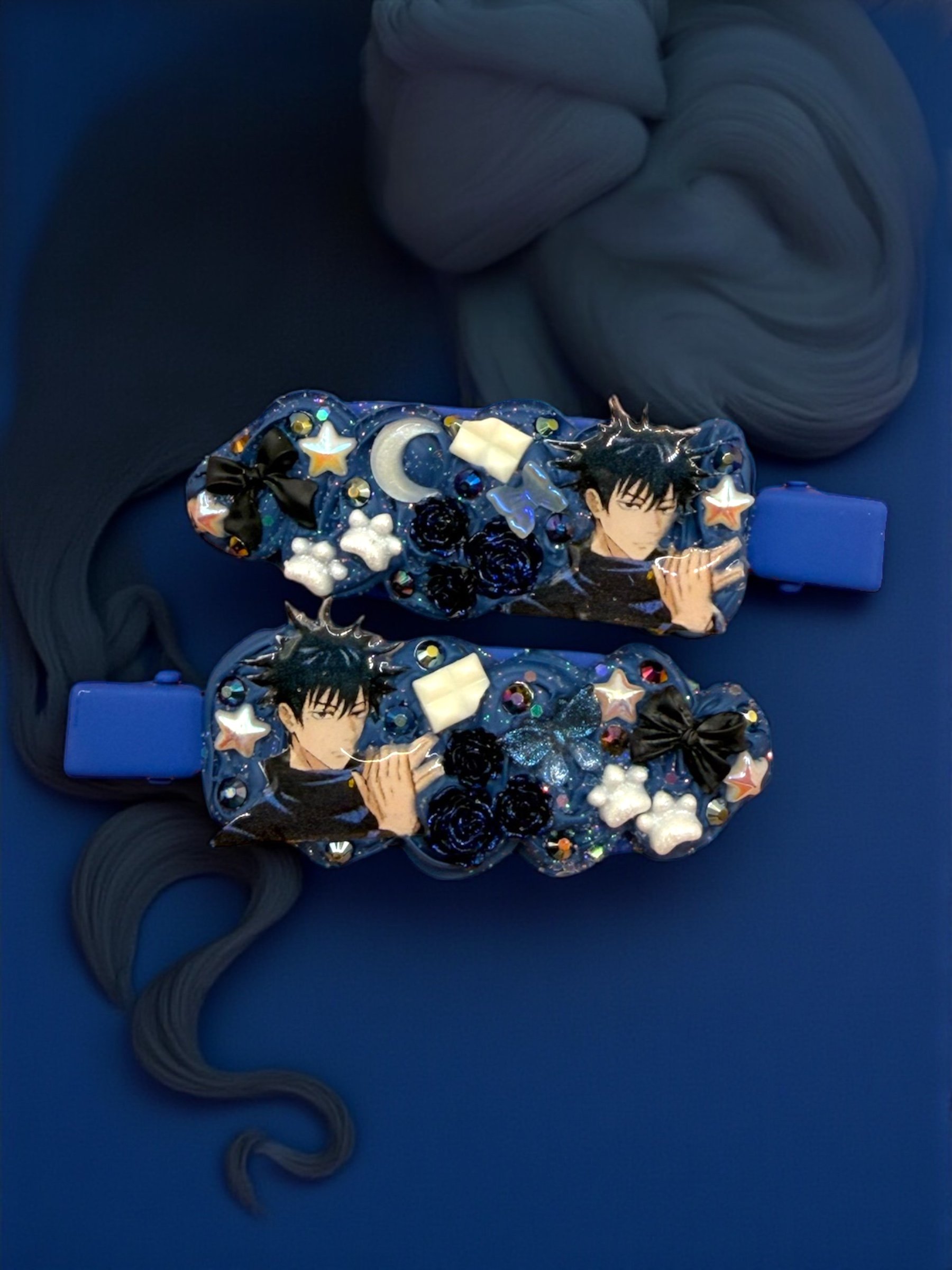 Divine Dogs Sorcerer Hair Clip Set - MADE TO ORDER