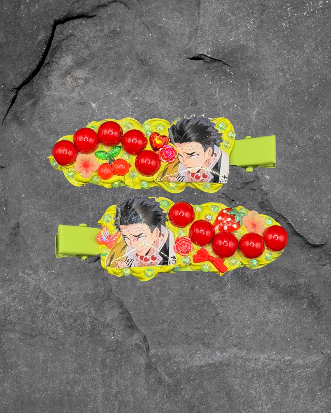 Stone Slayer Hair Clip Set - MADE TO ORDER