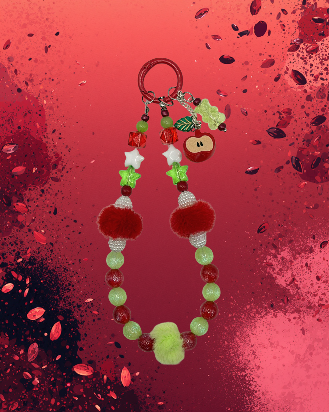 Caleb Inspired Phone chain/Keychain - Apple Baby