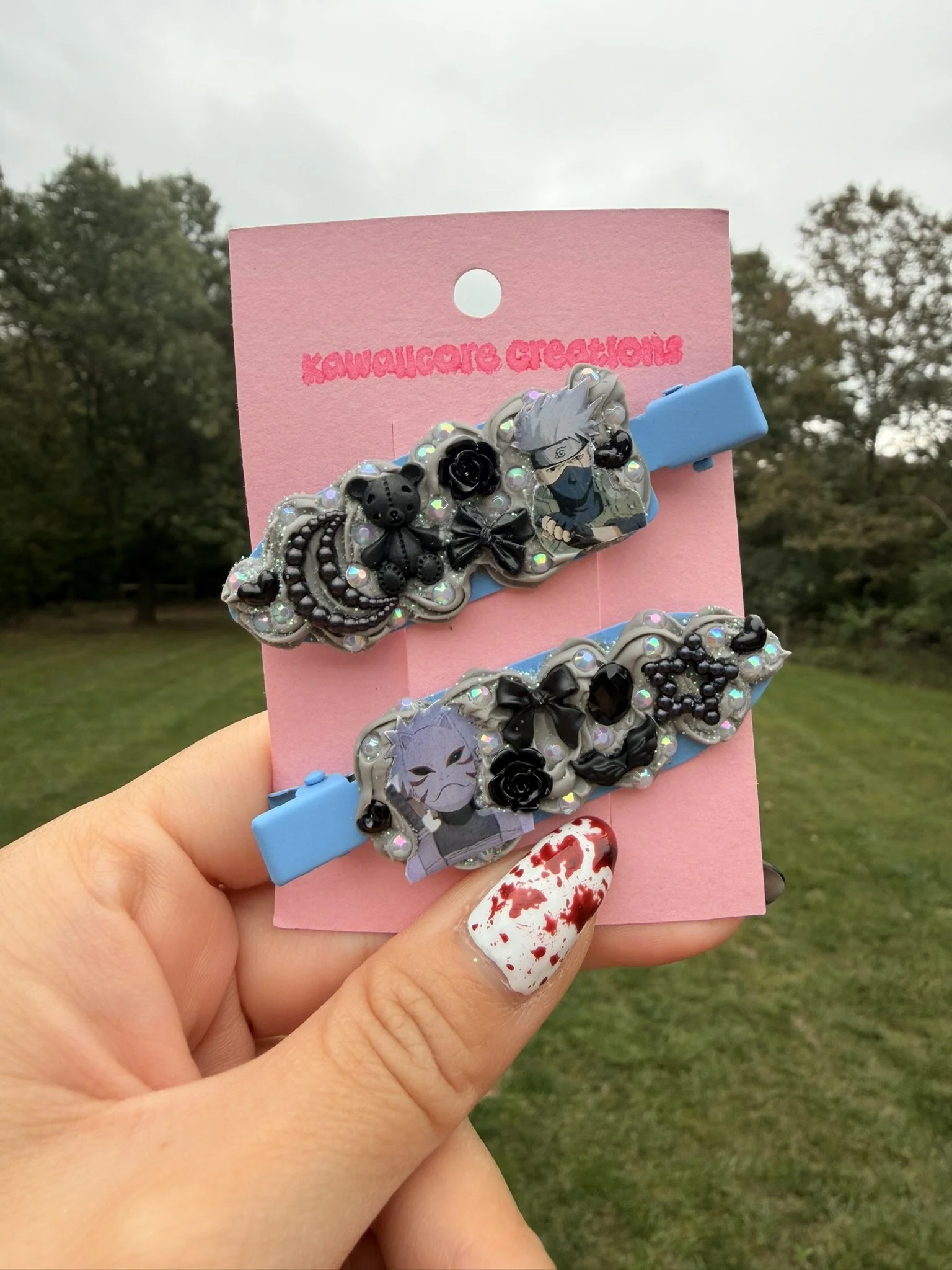 Copy Sensei Ninja Hair Clip Set - MADE TO ORDER