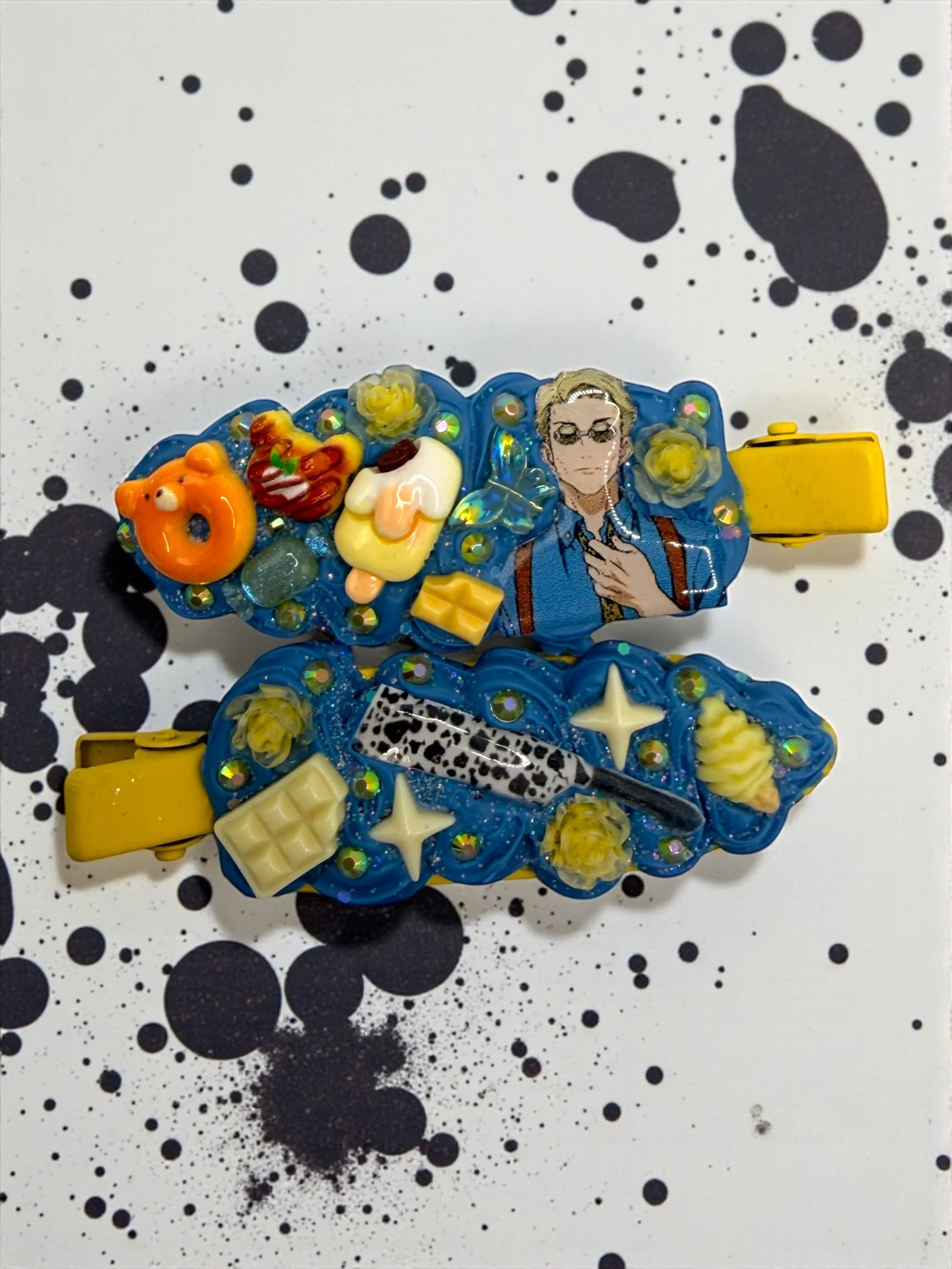 7:3 Ratio Sorcerer Hair Clip Set - MADE TO ORDER