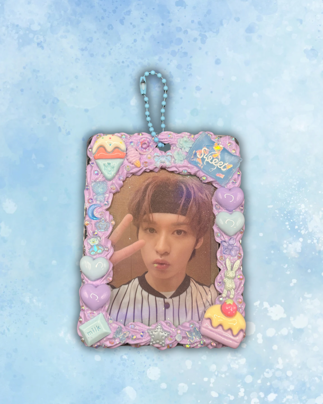 Pastel Sweets Photocard Holder Keychain (Copy)