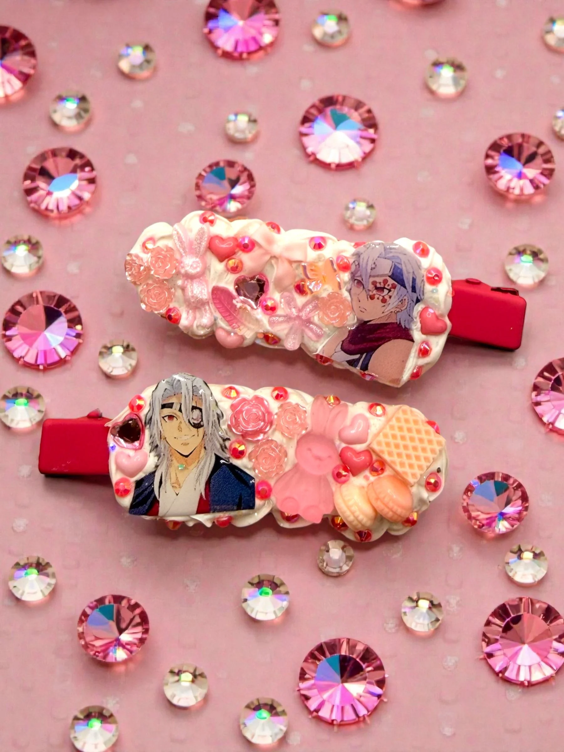 Sound Slayer Hair Clip Set - MADE TO ORDER