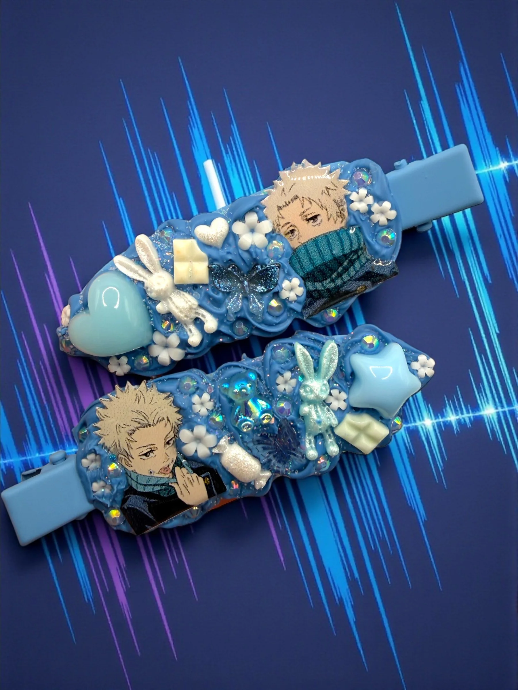 Speech Sorcerer Hair Clip Set - MADE TO ORDER