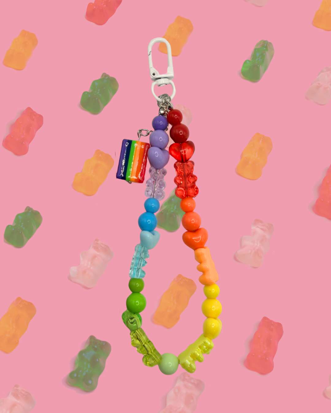 Gay Pride Phone Chain/Keychain