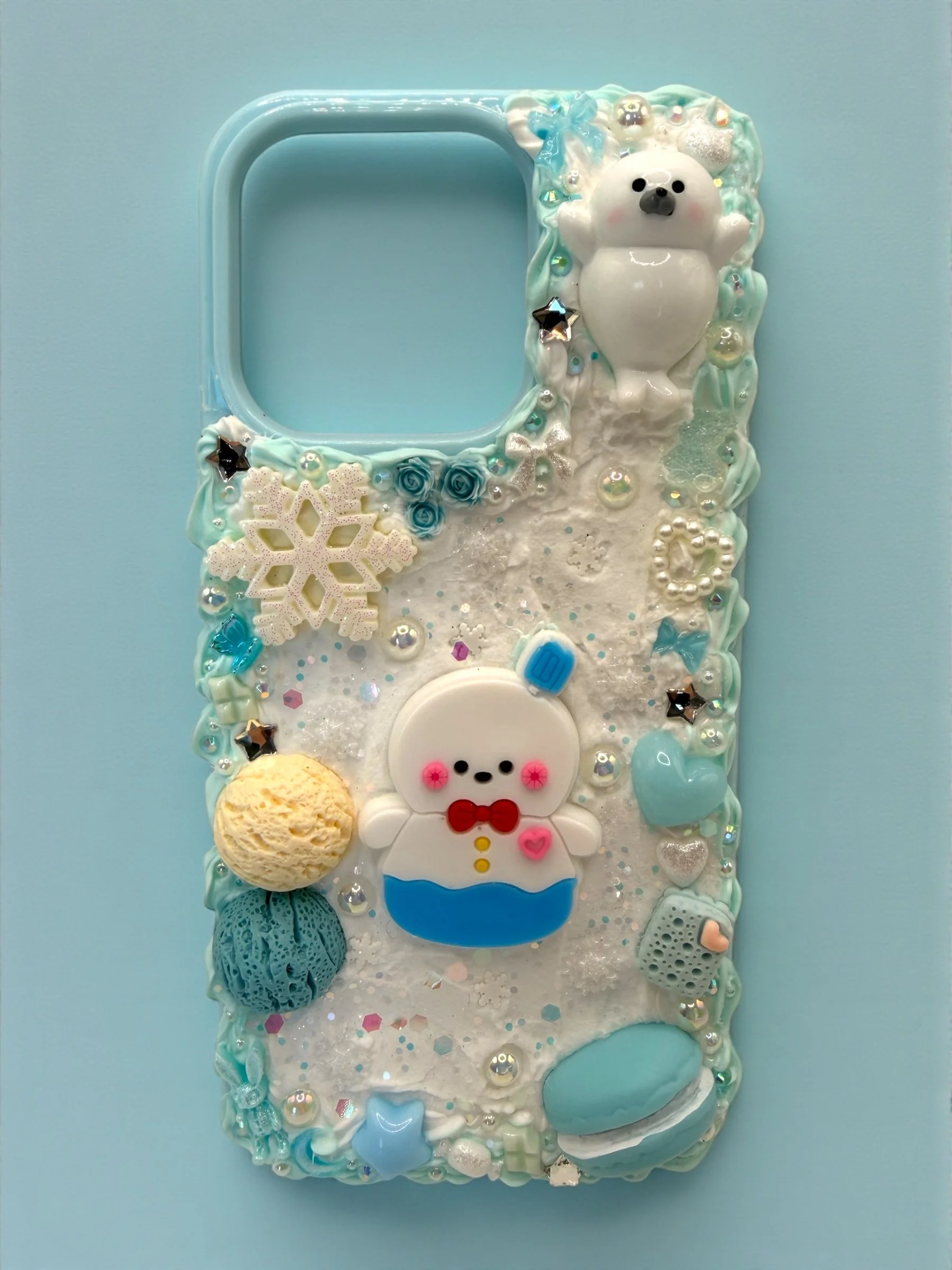Baby Snowman Phone Case for all Phone Types - MADE TO ORDER