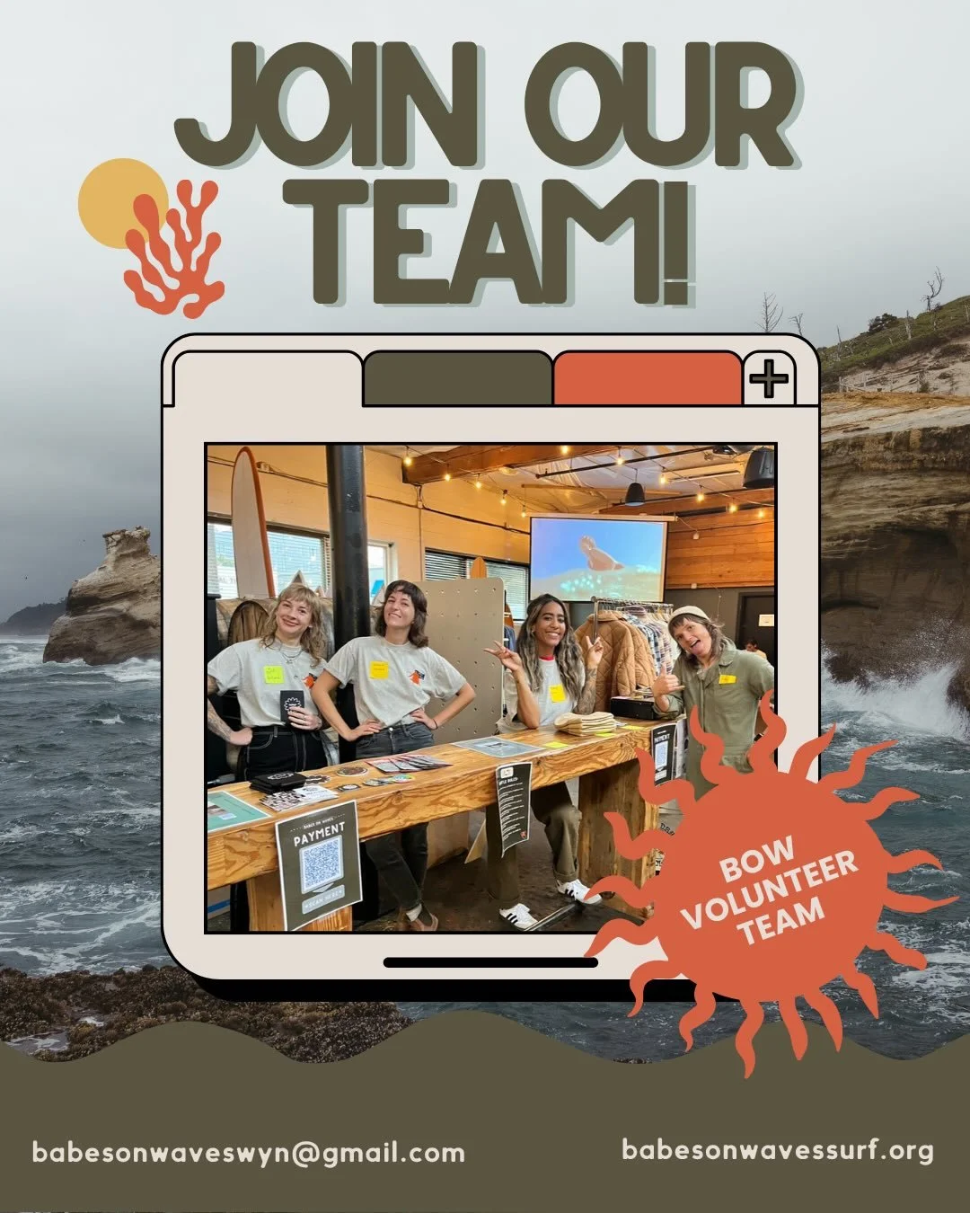 What a wild year it&rsquo;s been for Babes on Waves 🌊✨

Our team has been growing and evolving in the most beautiful ways&mdash;moving across states, welcoming new babies, and even sending kids off to college (cue the proud tears 🥹). Through it all