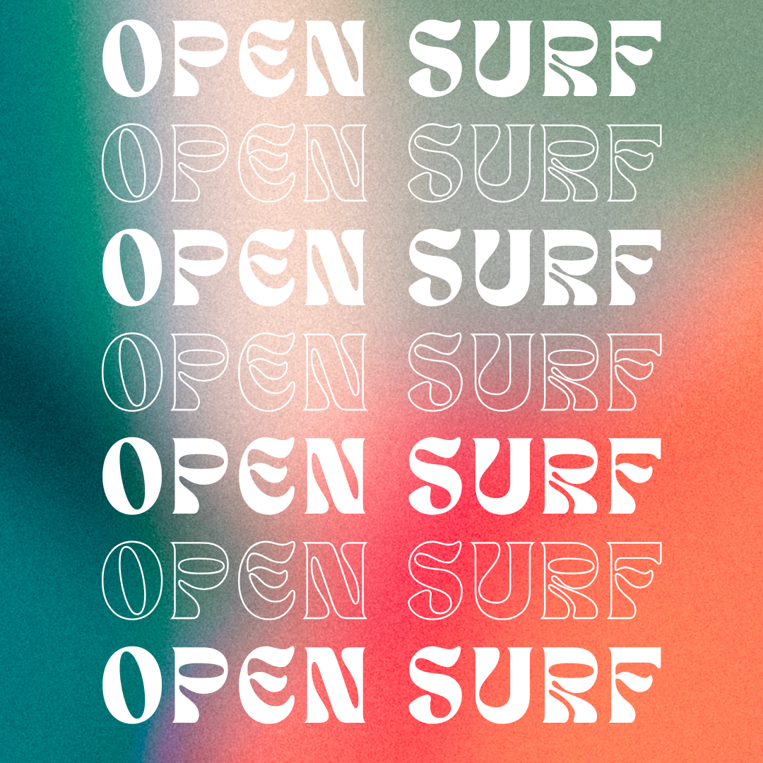 Evening open surf: Agate Beach