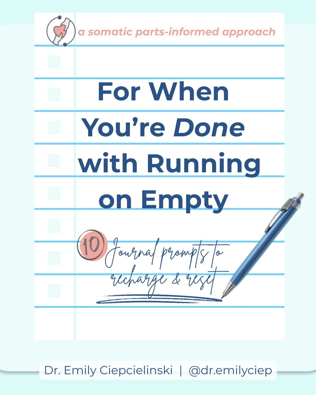 If you&rsquo;ve been running on empty, consider this your sign to pause and check in. ❤️

(Btw- I&rsquo;m really focusing on prompt #2 for myself&hellip; as a chronic over-extender 😬 (but I&rsquo;ve come a long way!), it&rsquo;s important for me to 