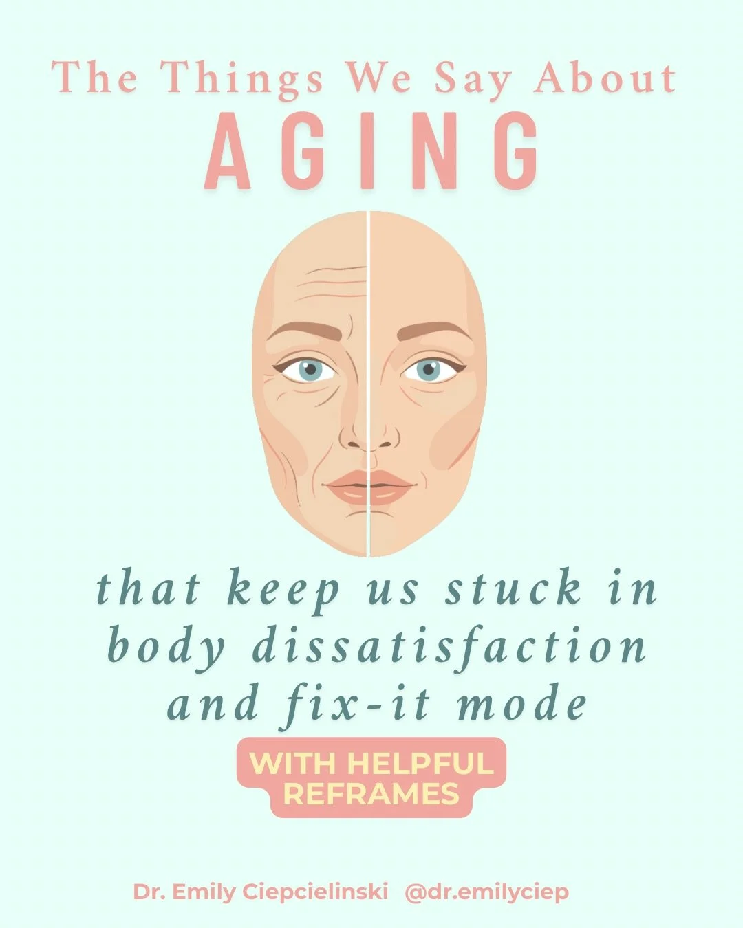Diet culture tells women:
👉 your body isn&rsquo;t acceptable as it is

Anti-aging culture adds:
👉 and neither is the fact that it changes over time

Together, they create a moving target you can never quite hit.
You&rsquo;re expected to:
-shrink yo