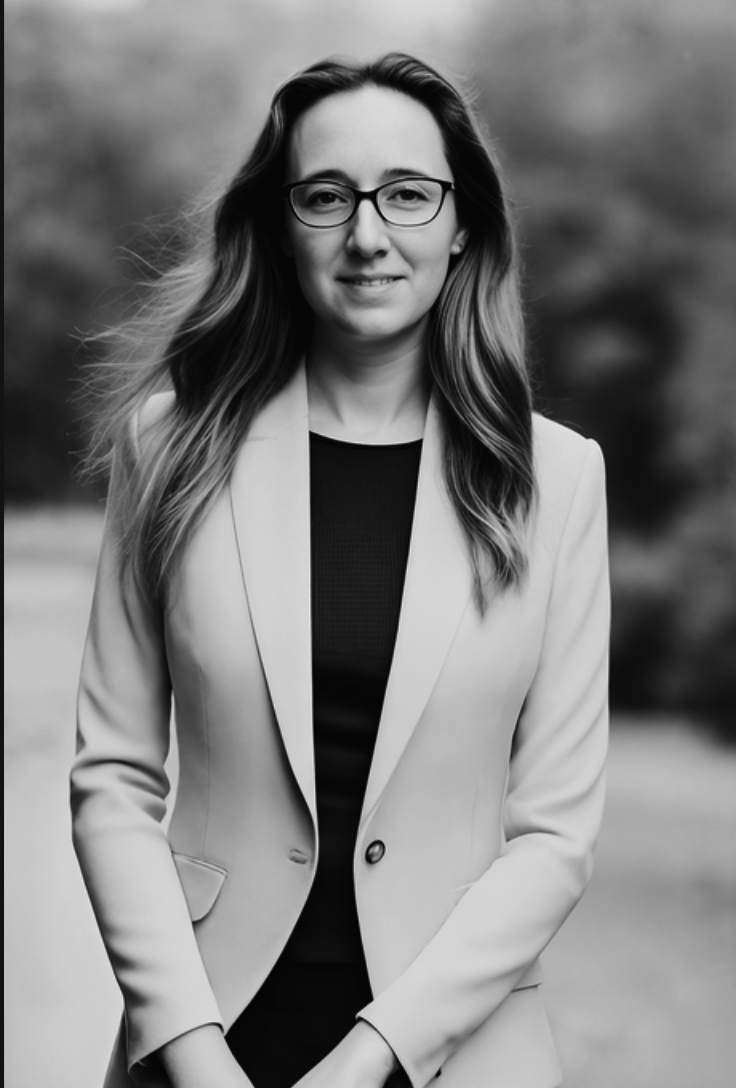 headshot of founder Sarah Bald, a professional architect and owner of BX2 Architecture in Rochester New York