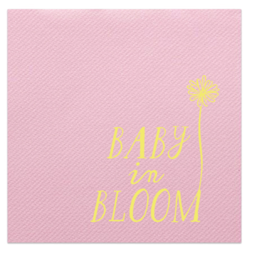 Baby in Bloom Napkins