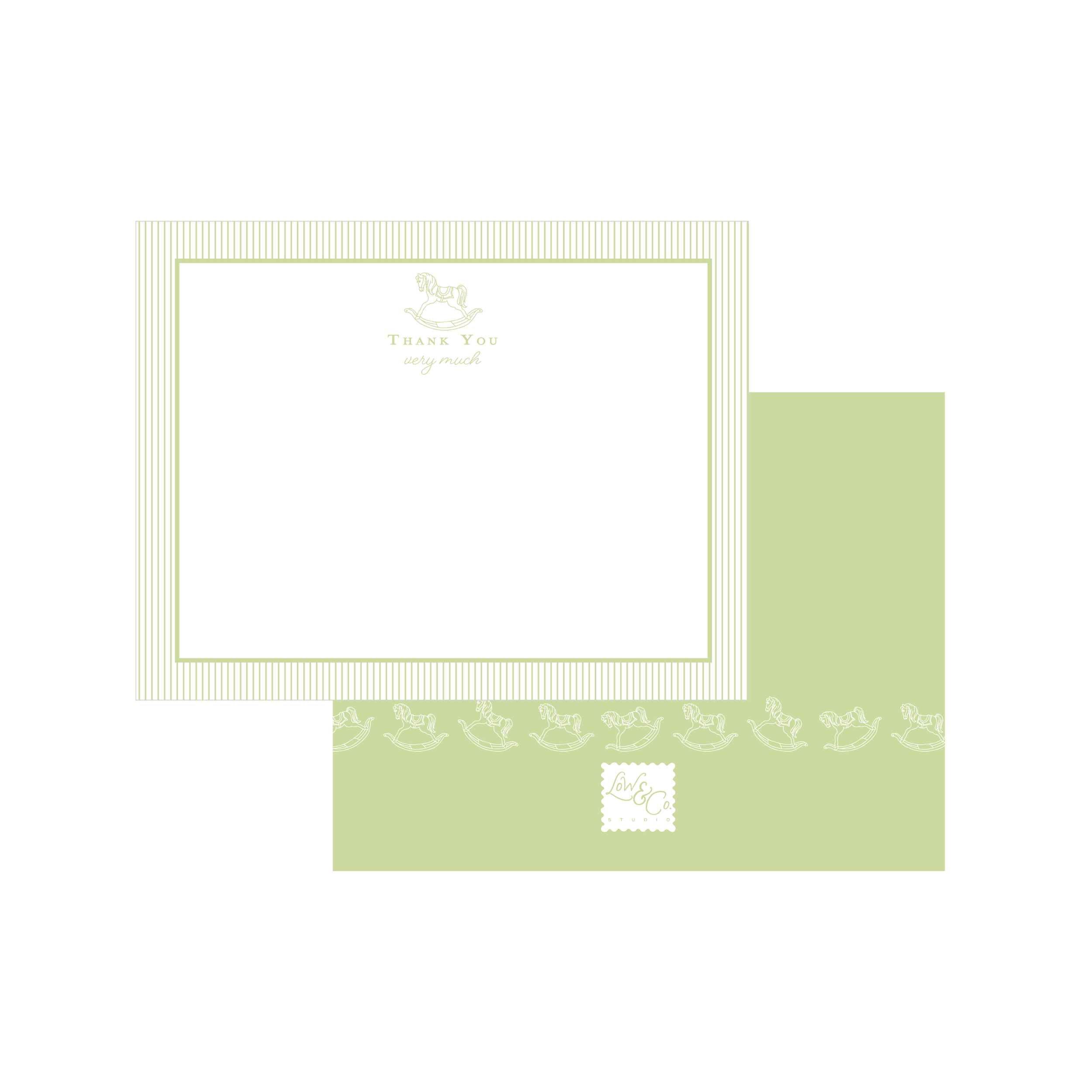 Baby Thank You Stationery
