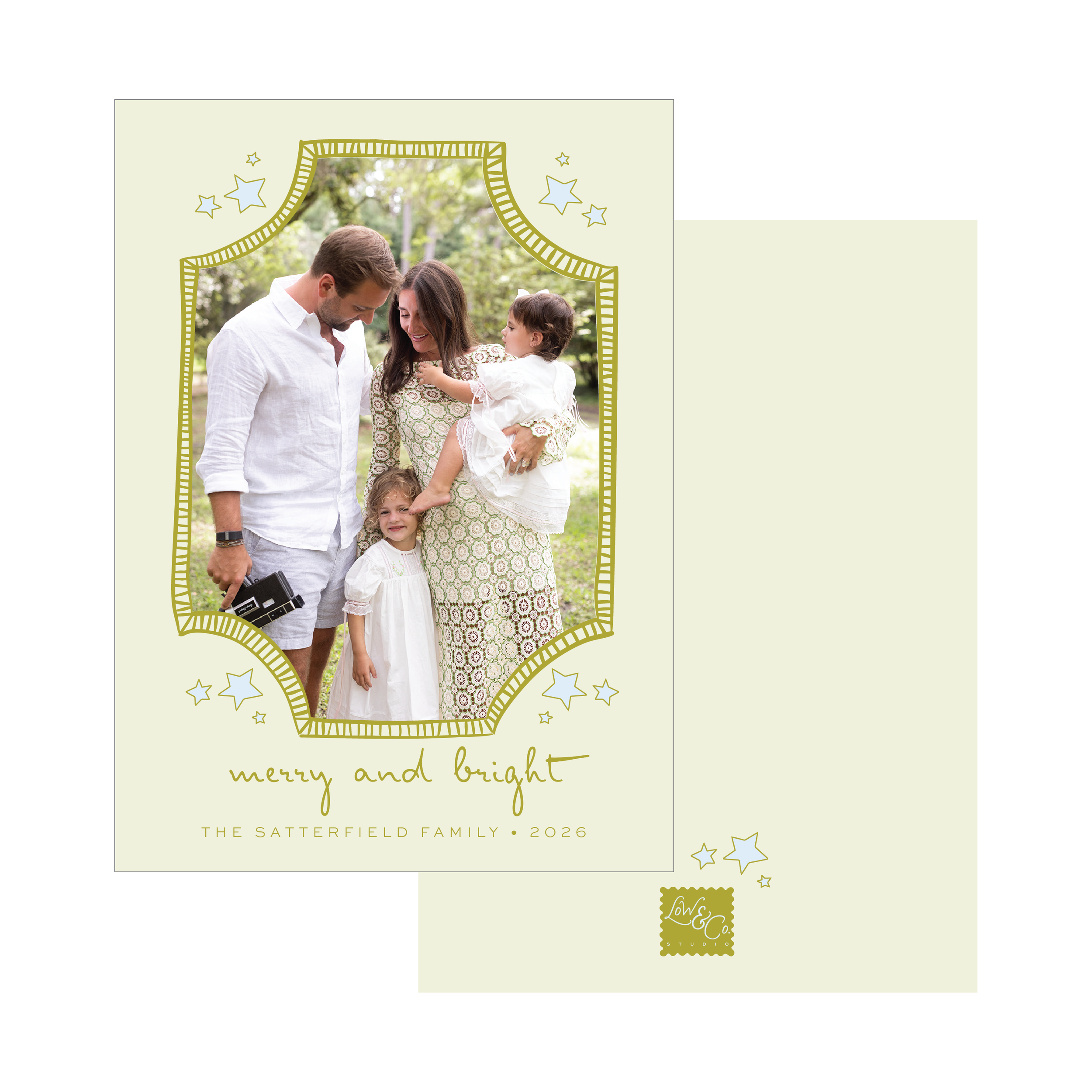 Sketch Frame Christmas Card