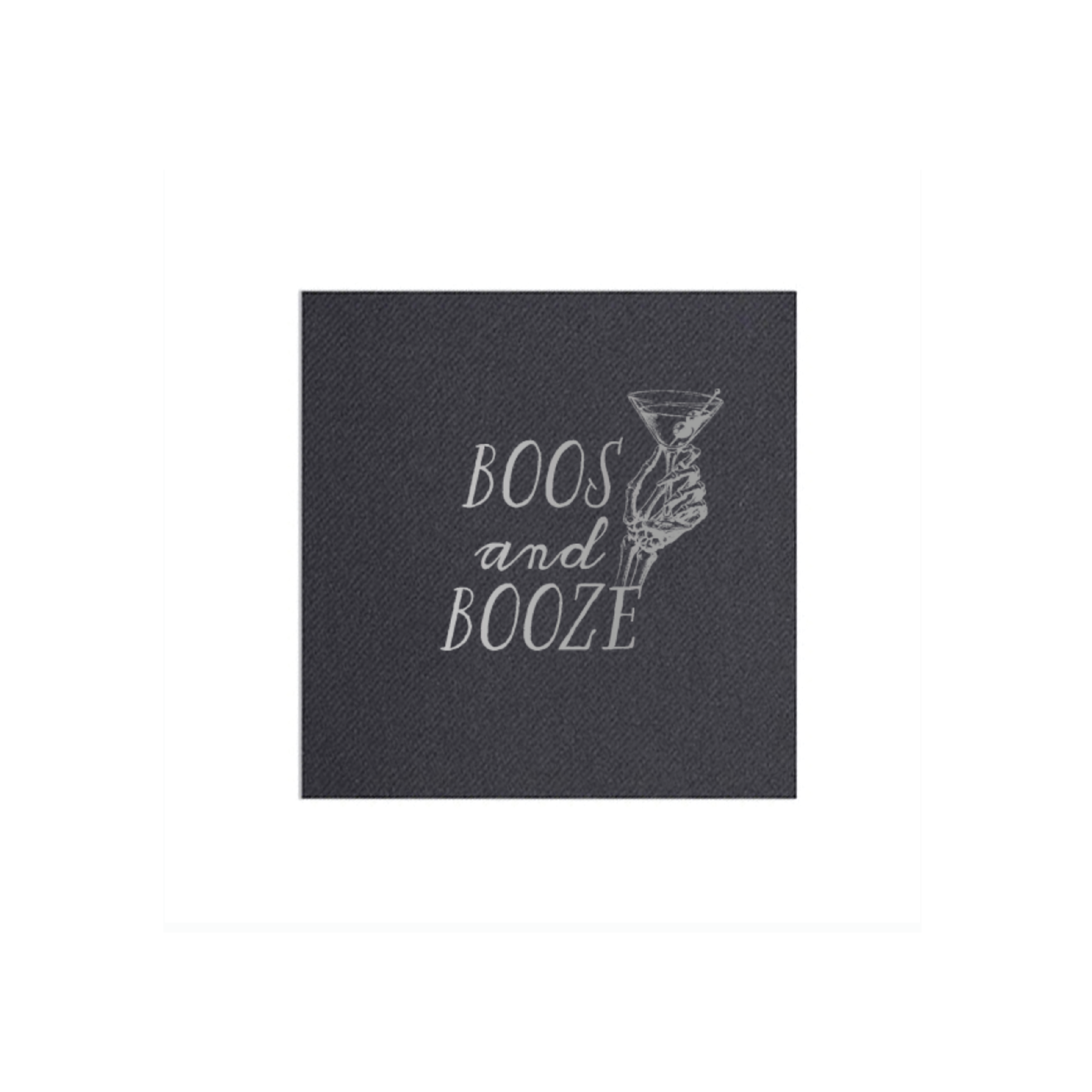Boos and Booze Petite Napkins