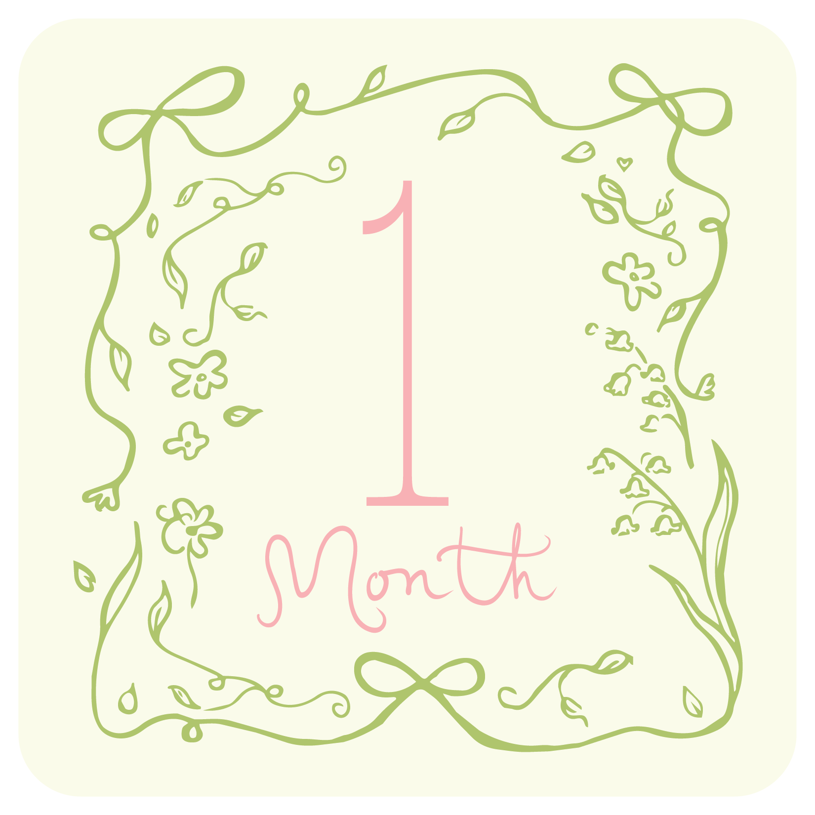 Bow Bloom Milestone Cards