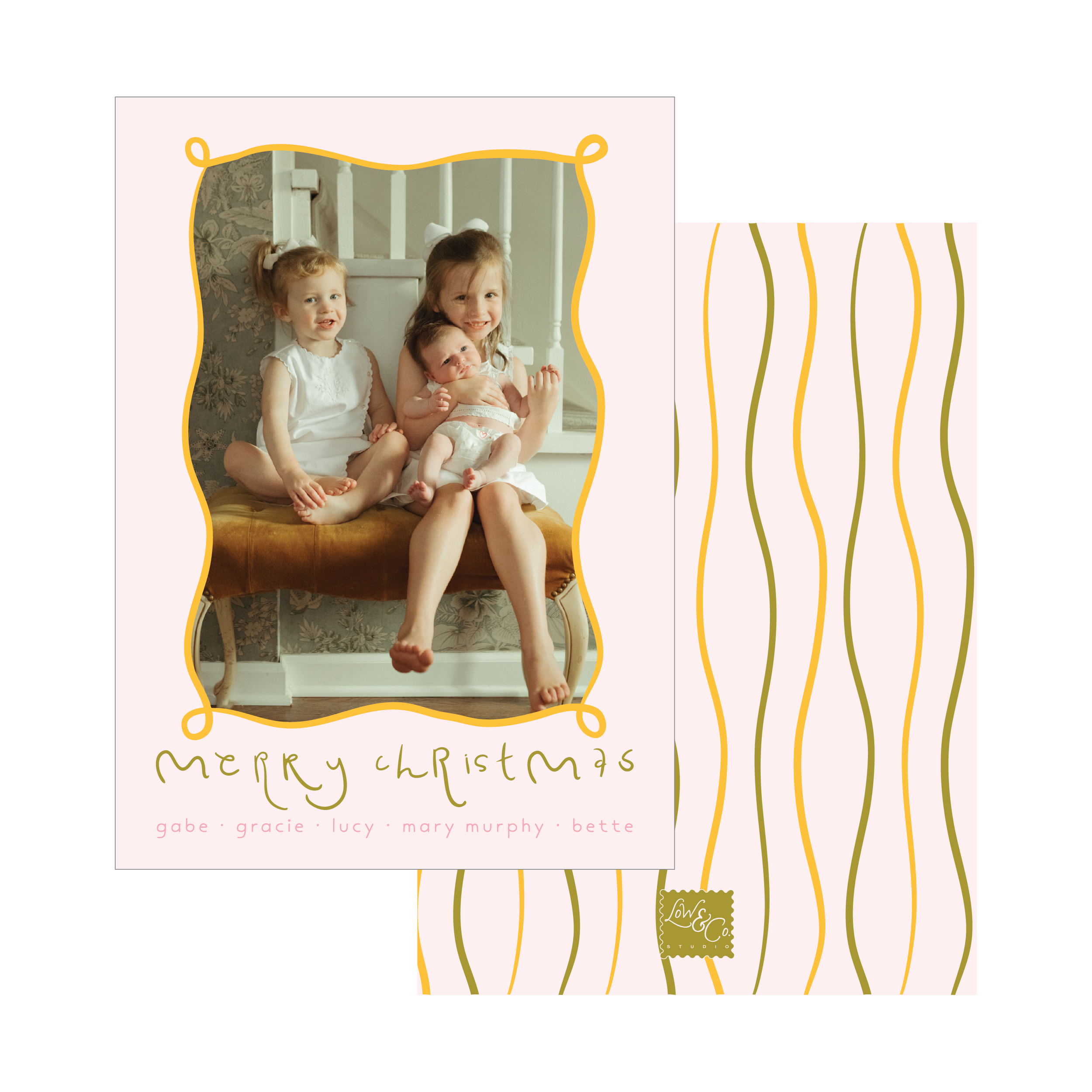 Squiggle Christmas Card