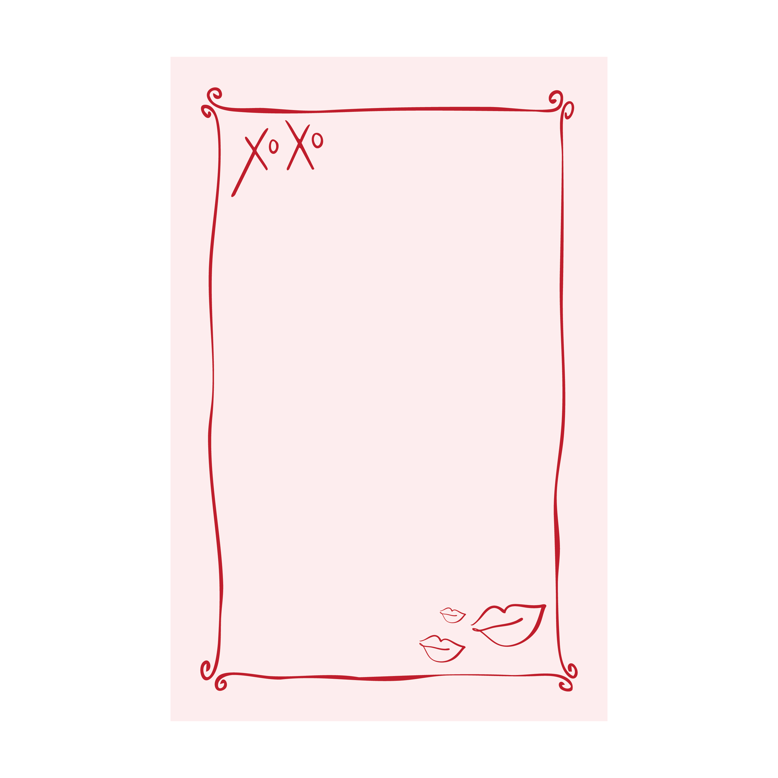 XOXO Notepad